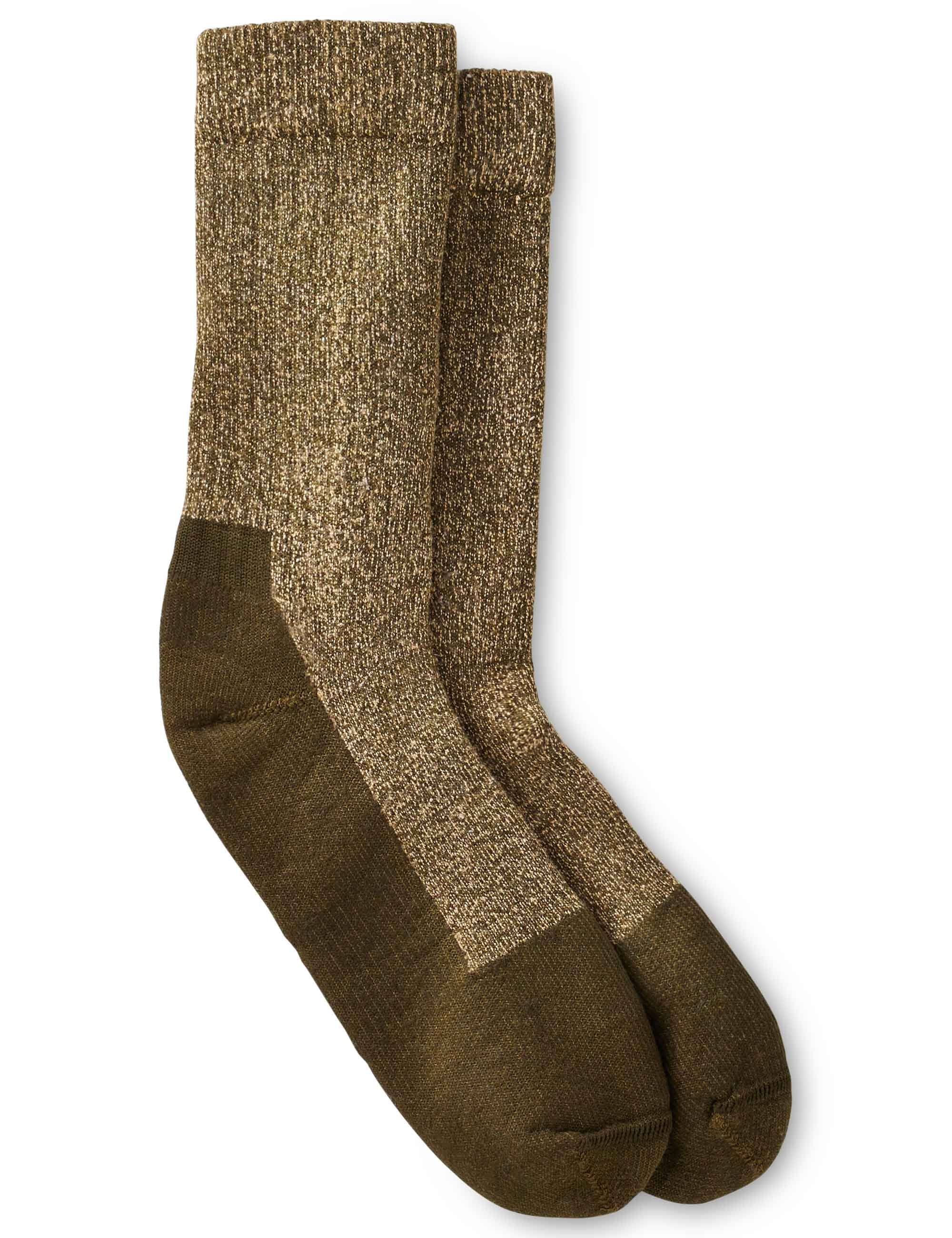 97643 Deep Toe Capped Wool Sock - Olive
