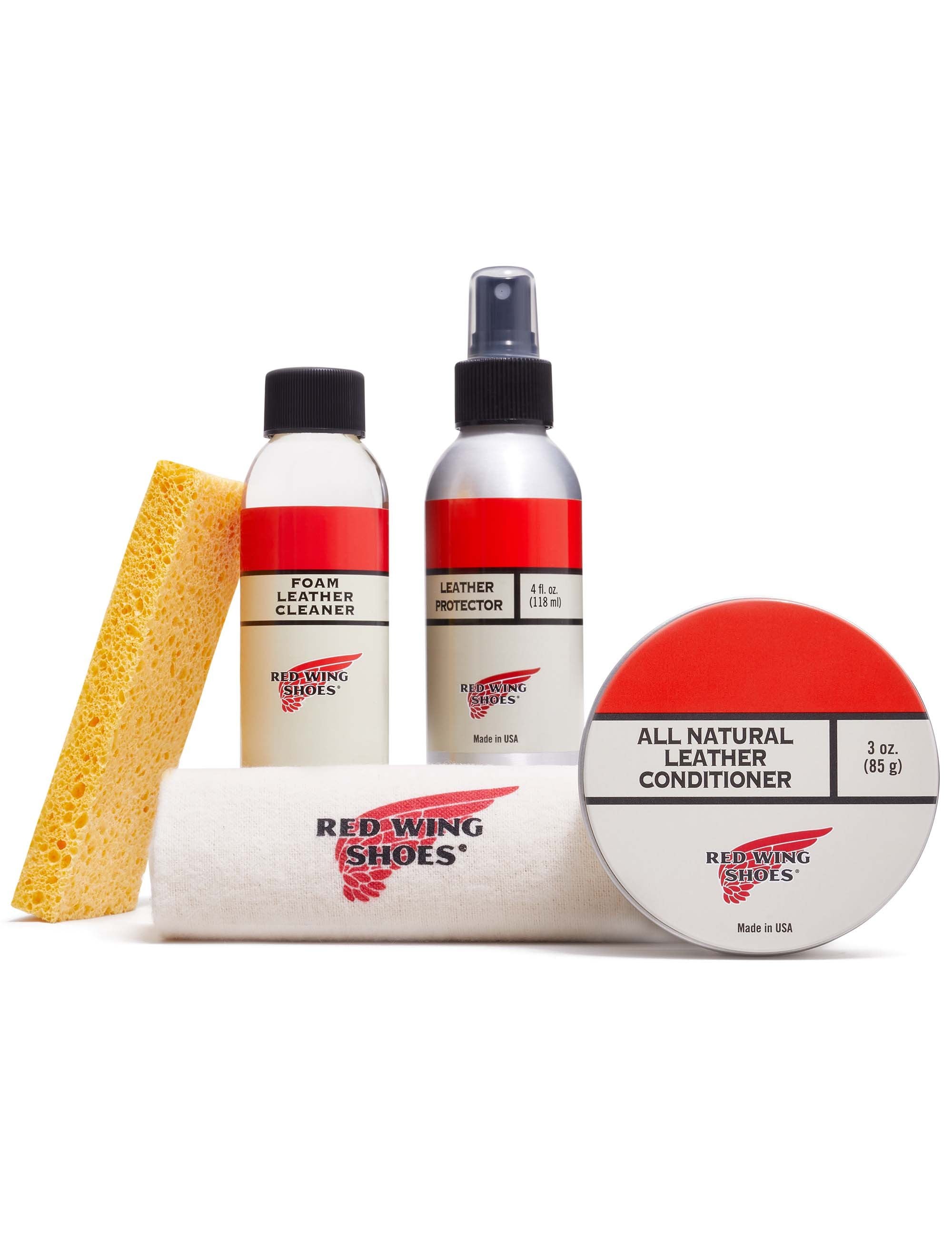 98030 Oil Tanned Leather Care Set