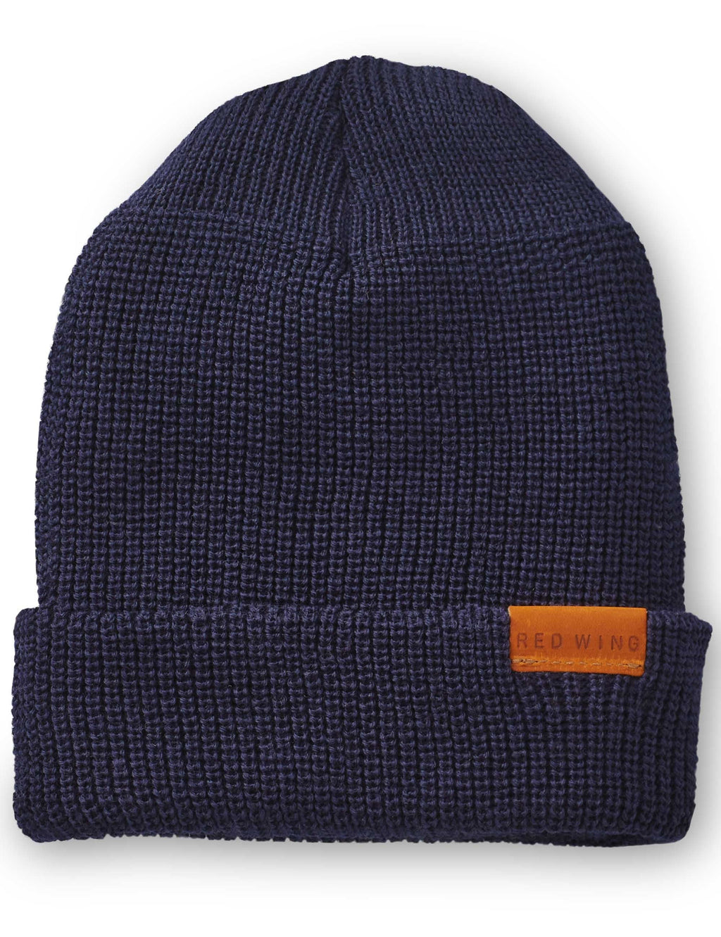 97490 Merino Wool Beanie Hat - Navy