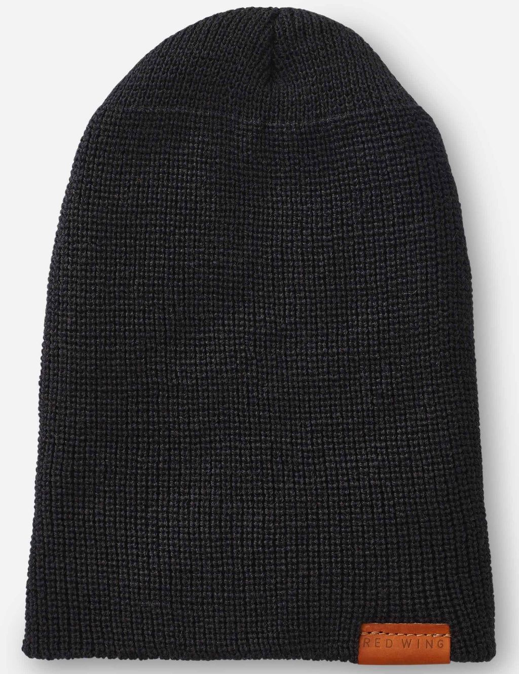 97492 Merino Wool Beanie Hat - Black