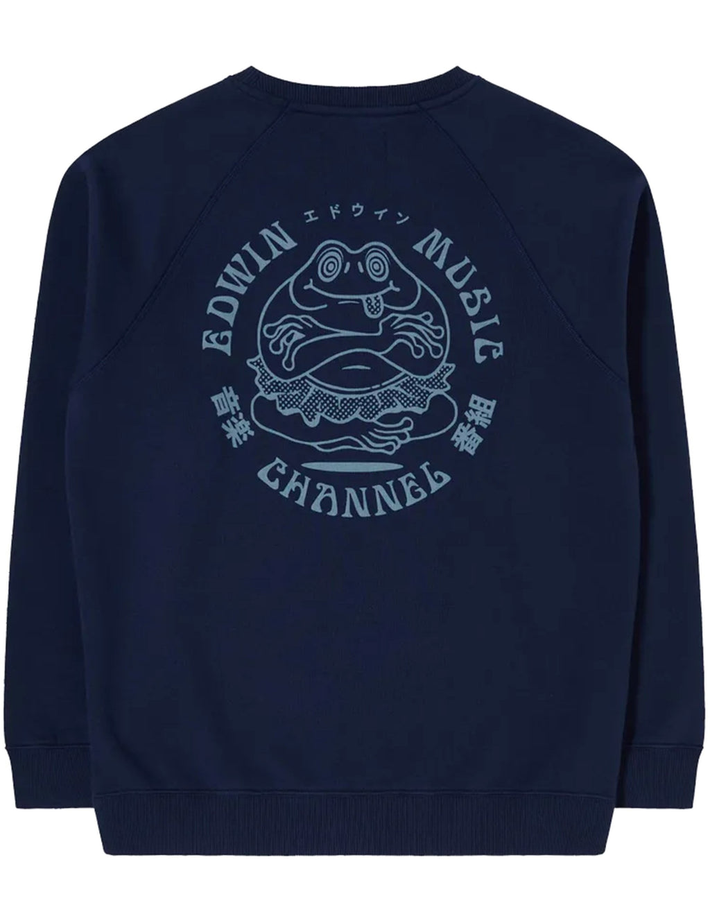 Music Channel Crew Sweat - Maritime Blue