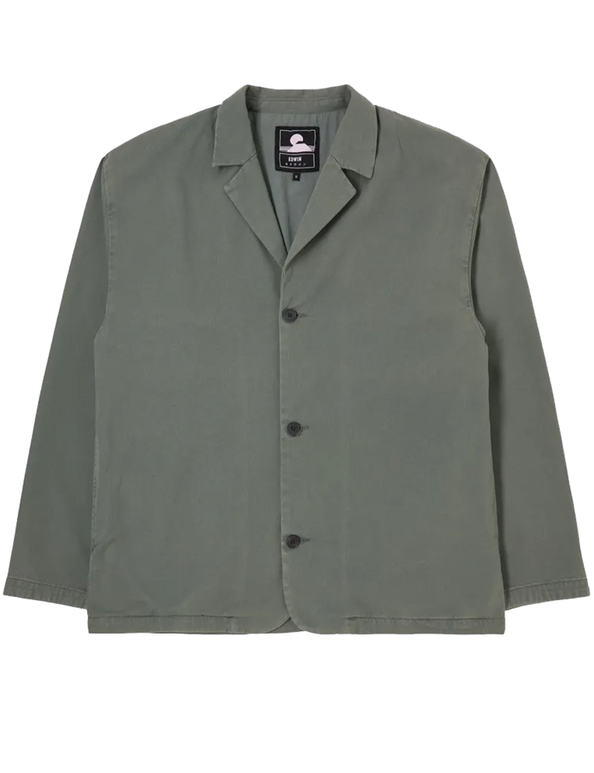 Edwin Jeans Eddy Blazer - Castor Grey - Clothing from Fat Buddha Store UK