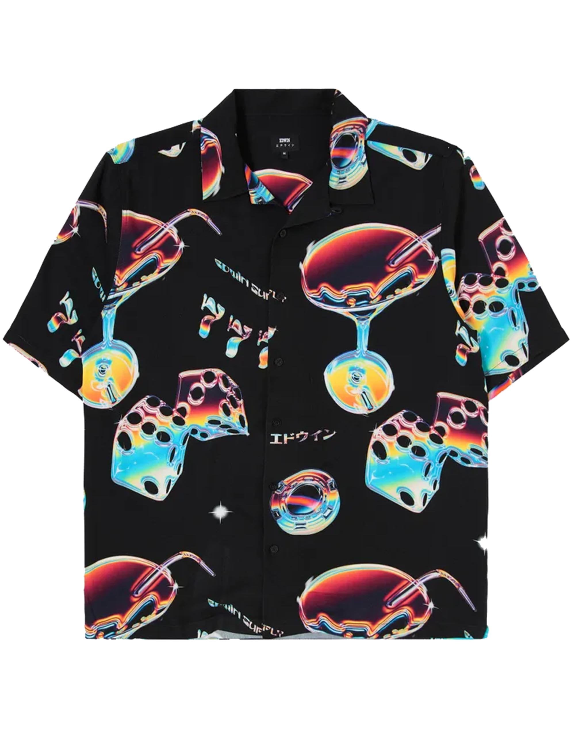 Edwin Jeans Saike Shirt - All Over Print - Clothing from Fat Buddha ...