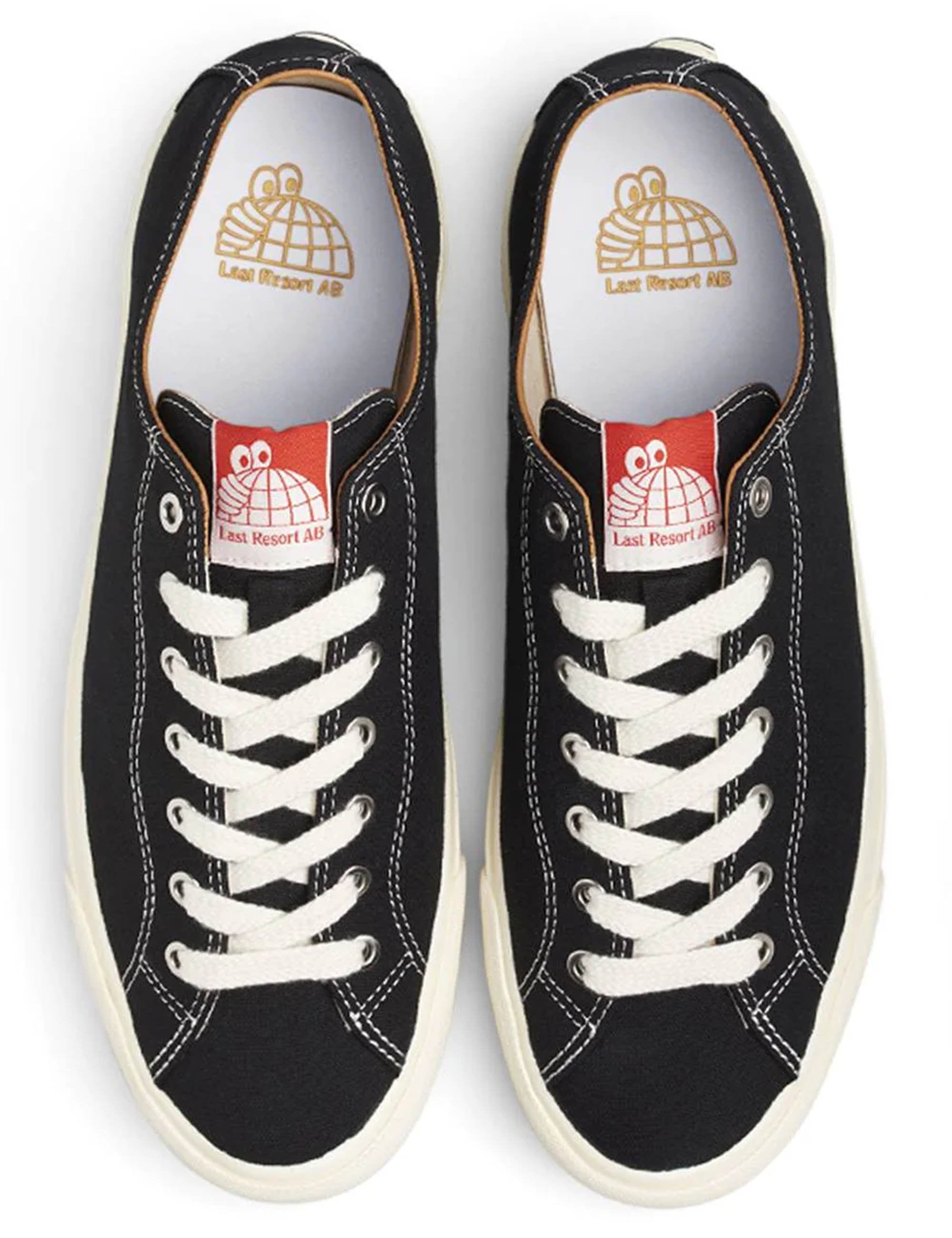 VM003 Canvas Lo Shoes - Black/White