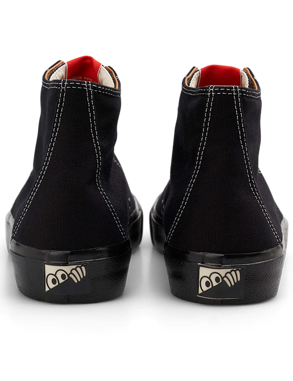 VM003 Canvas Hi Shoes - Black/Black