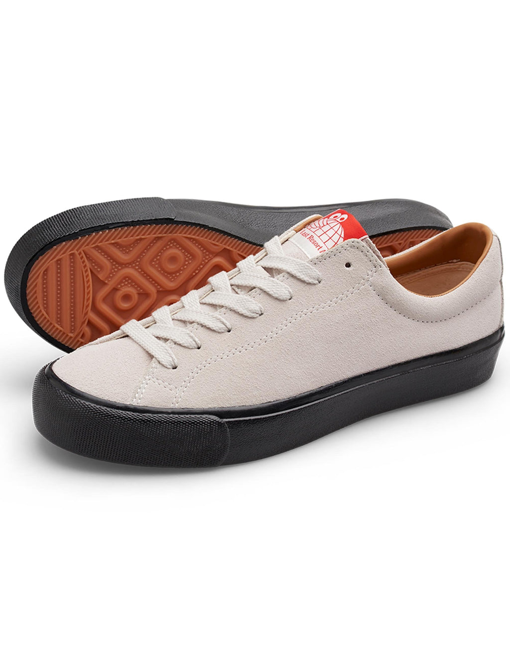 VM003 Suede Lo Shoes - White/Black