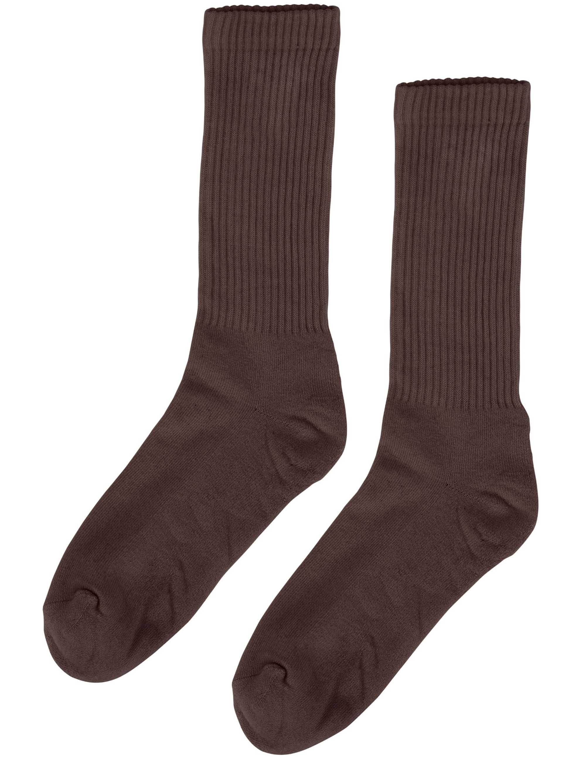 Organic Active Socks - Coffee Brown