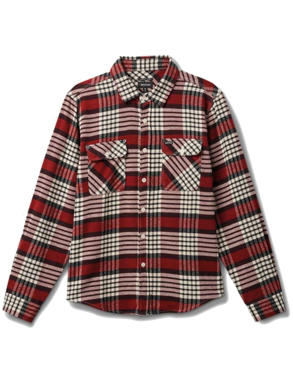 Bowery Flannel Shirt - Island Berry/Whitecap