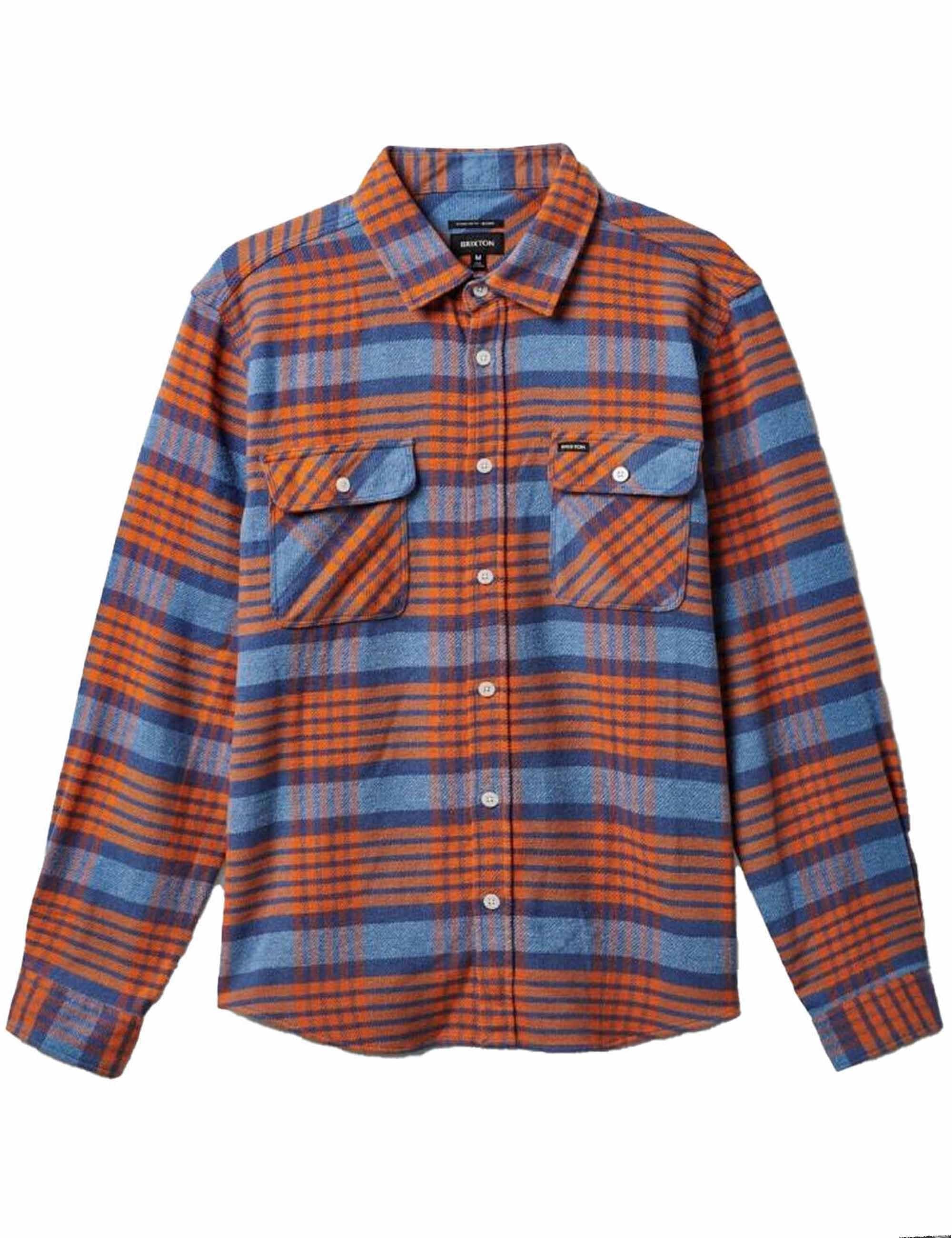 Bowery Flannel Shirt - Blue Heaven/Paradise