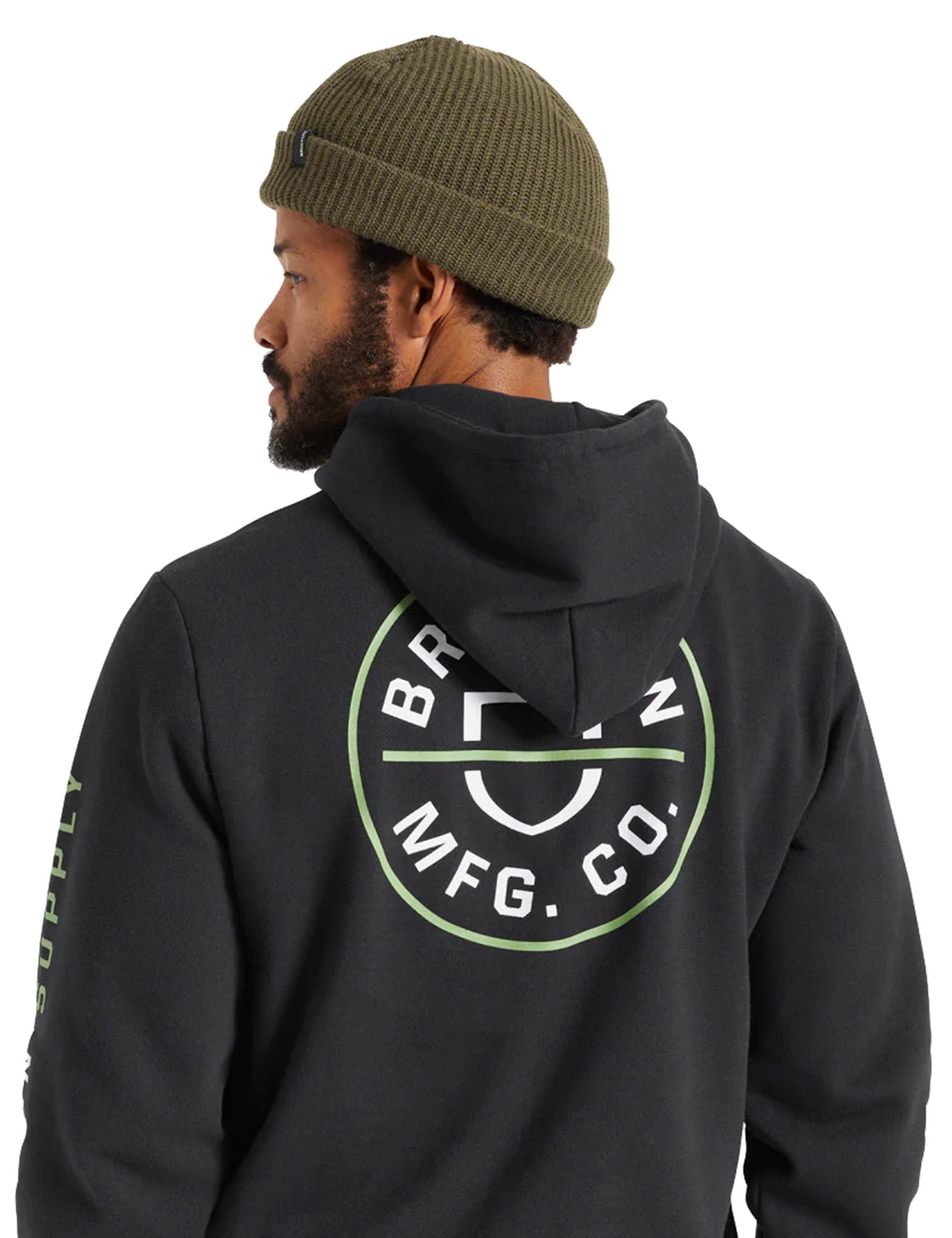 Brixton Heist Beanie Hat - Military Olive