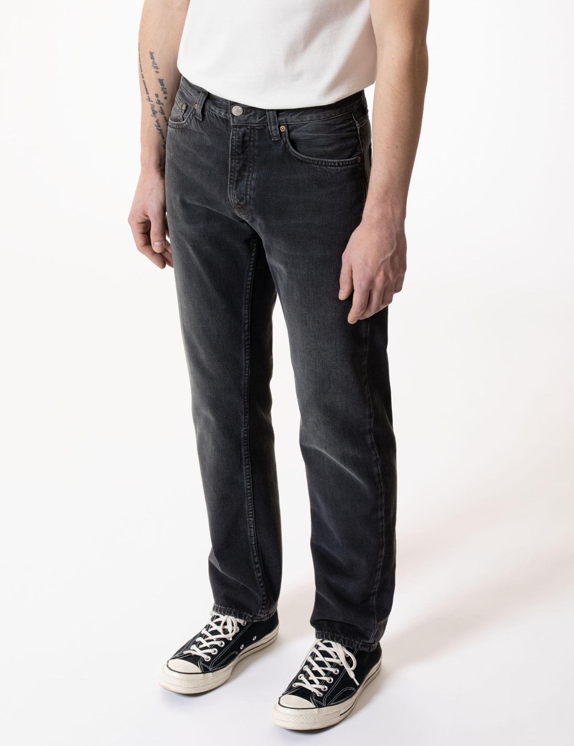 Nudie Jeans Rad Rufus Jeans - Vintage Black Wash