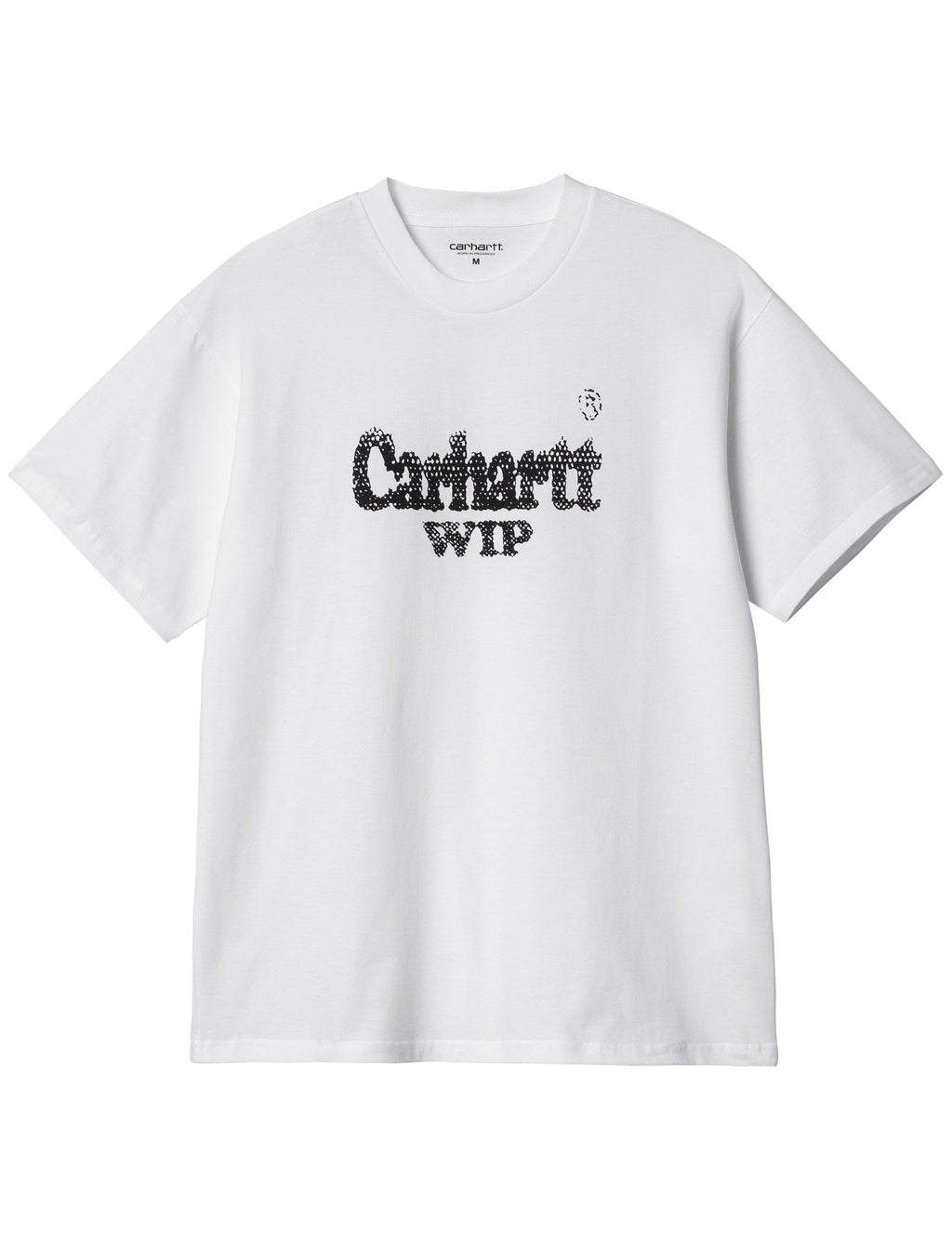 Spree Half Tone T-Shirt - White/Black