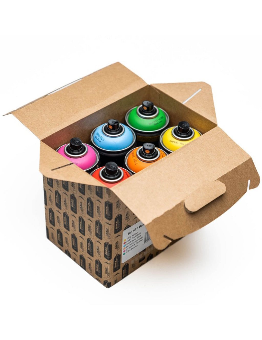 Spray Paint 400ml Box Set - Basic Colours