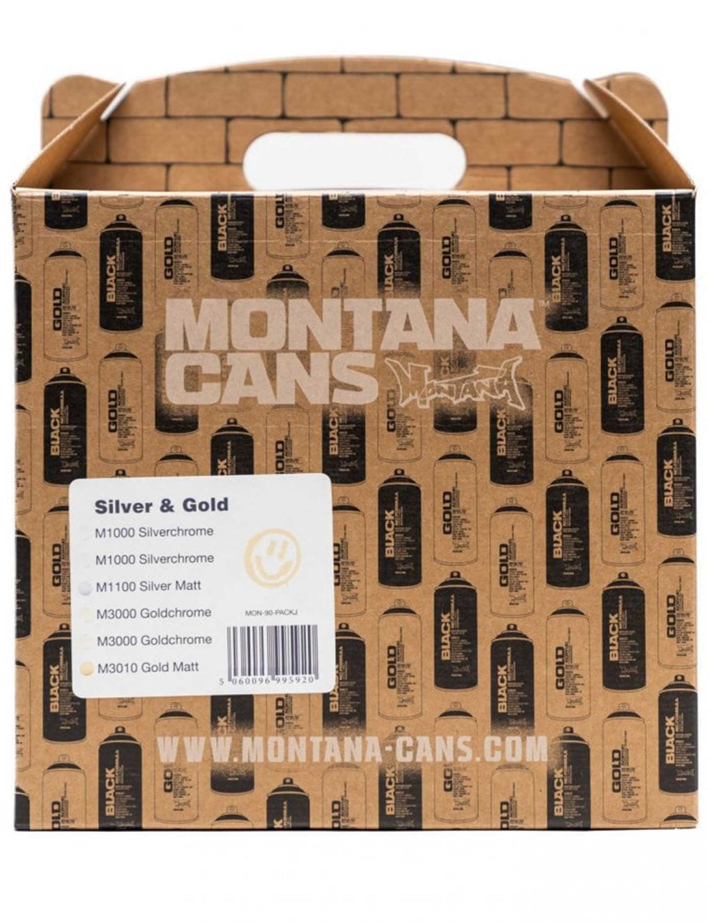 Spray Paint 400ml Box Set - Silver & Gold