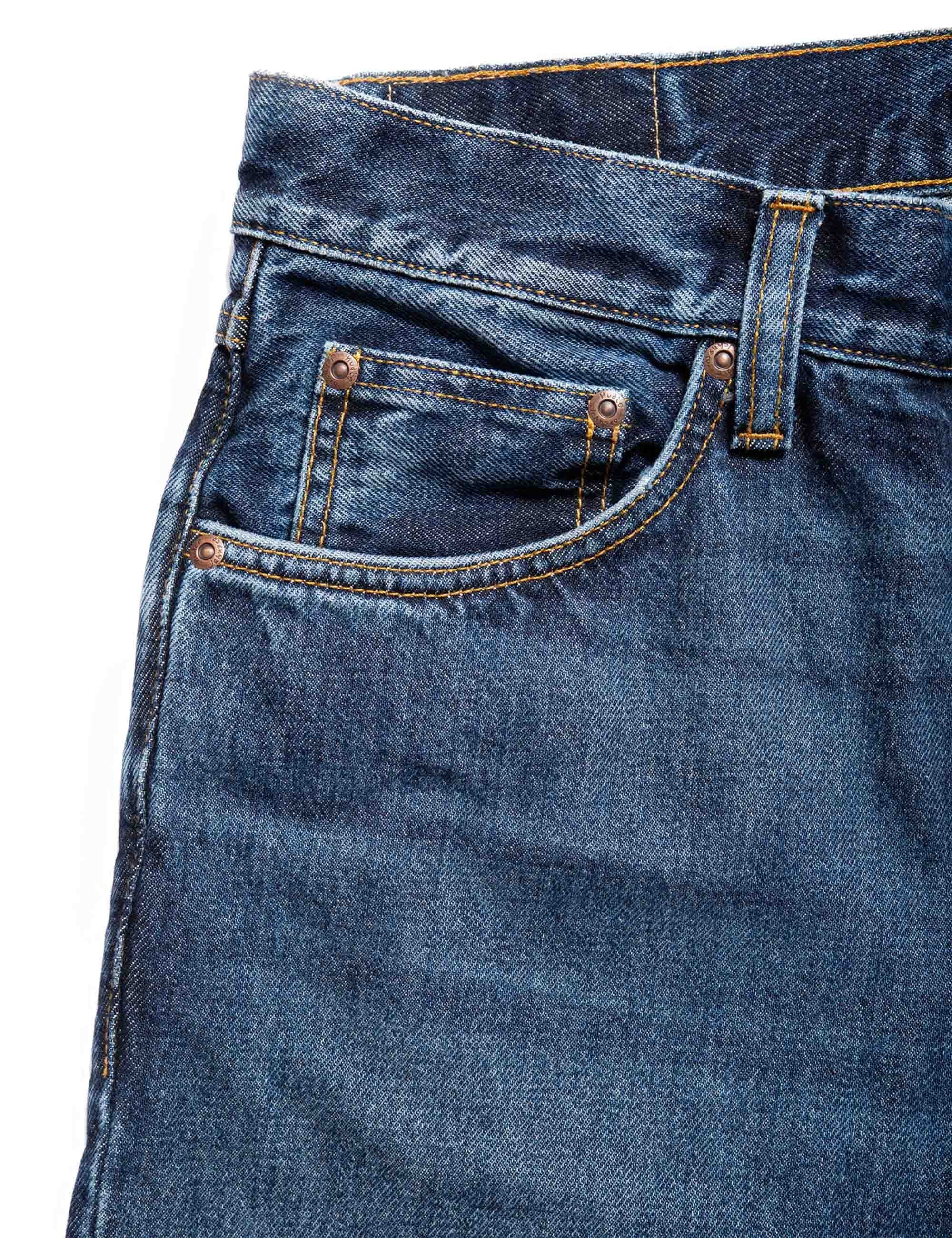 Nudie Jeans Gritty Jackson Jeans - Blue Soil Wash