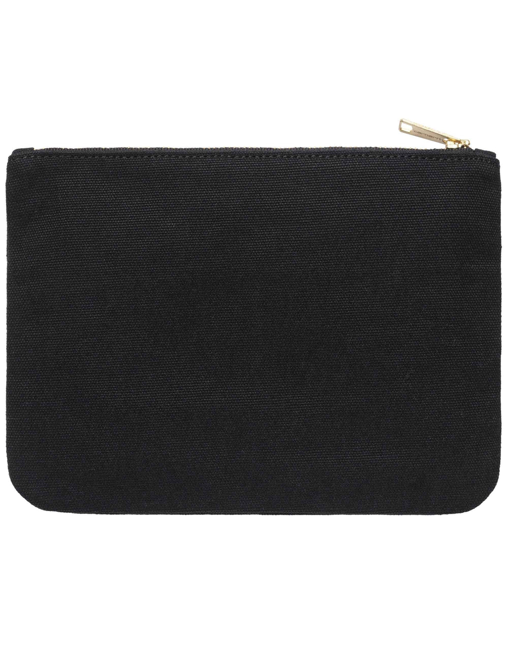 Canvas Graphic  Zip Wallet - Black/White
