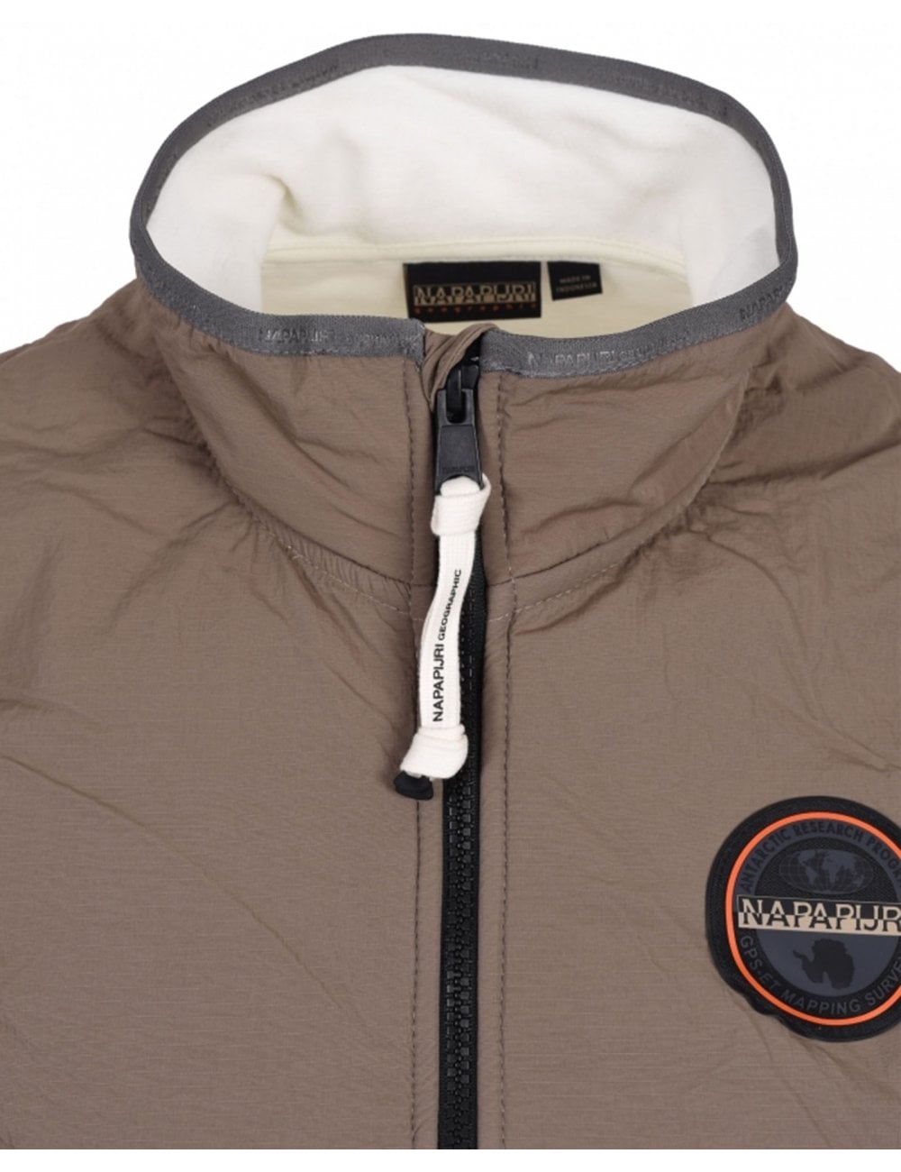 Ambato Fleece Vest - White Whisper