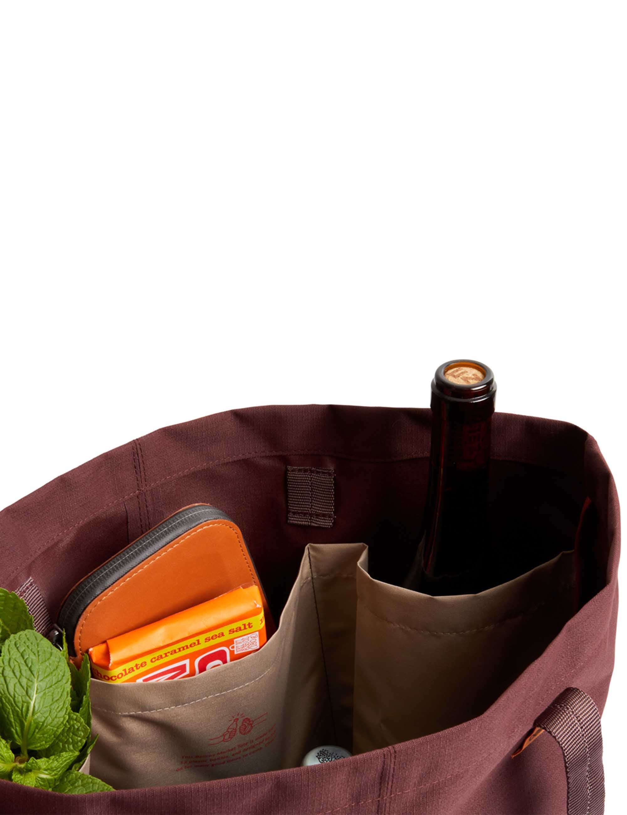 Bellroy Market 15L Tote Bag - Burgundy