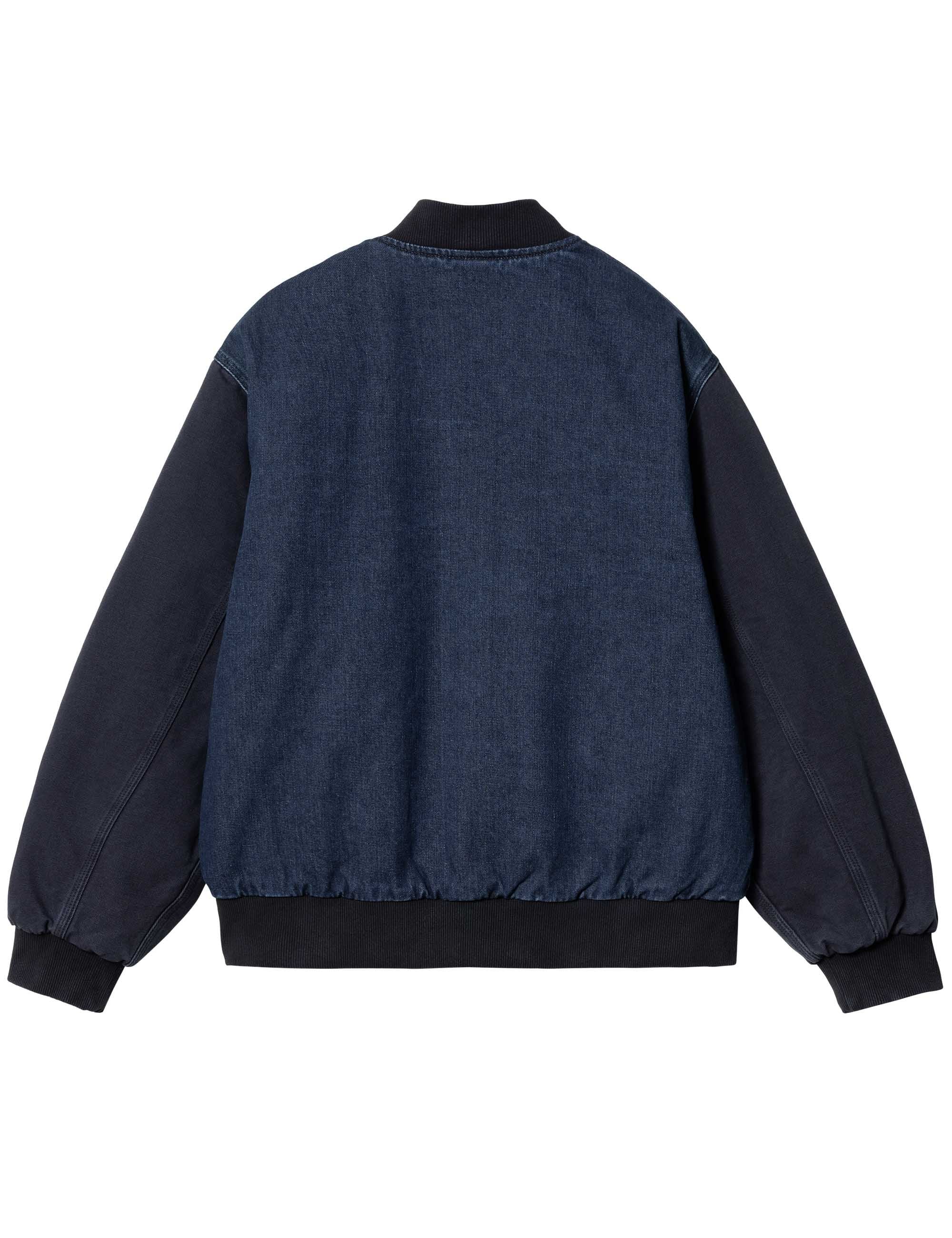 Carhartt WIP Paxon Bomber Jacket - Dark Navy - Clothing from Fat