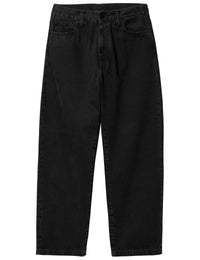 Landon Denim Pant - Black, Stone Wash