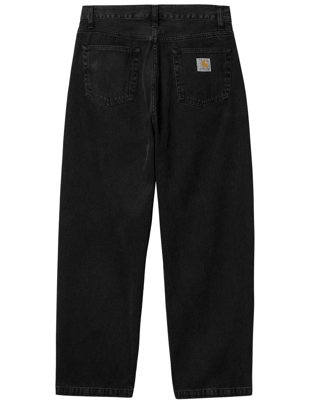 Landon Denim Pant - Black, Stone Washed