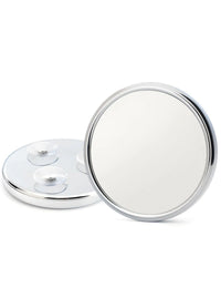 Chrome 5x magnification Shaving Mirror with Suction Cup