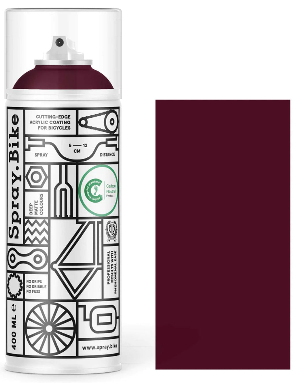 Spray Paint Nightshade Collection 400ml - Black Cherry