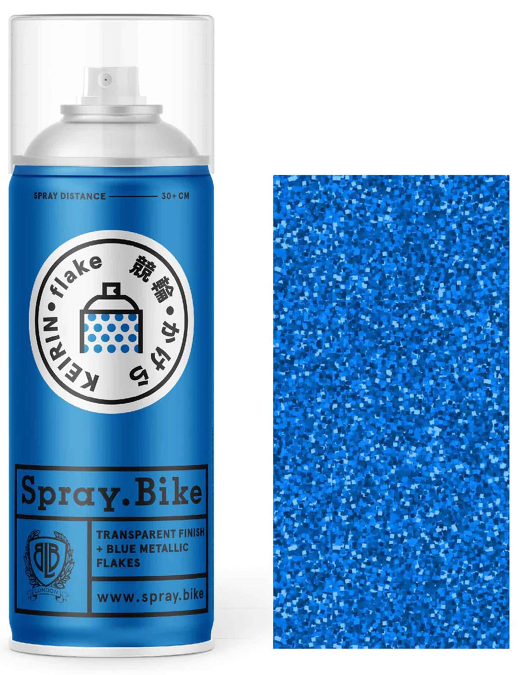 Spray Keirin Flake 400ml - Hibana Blue
