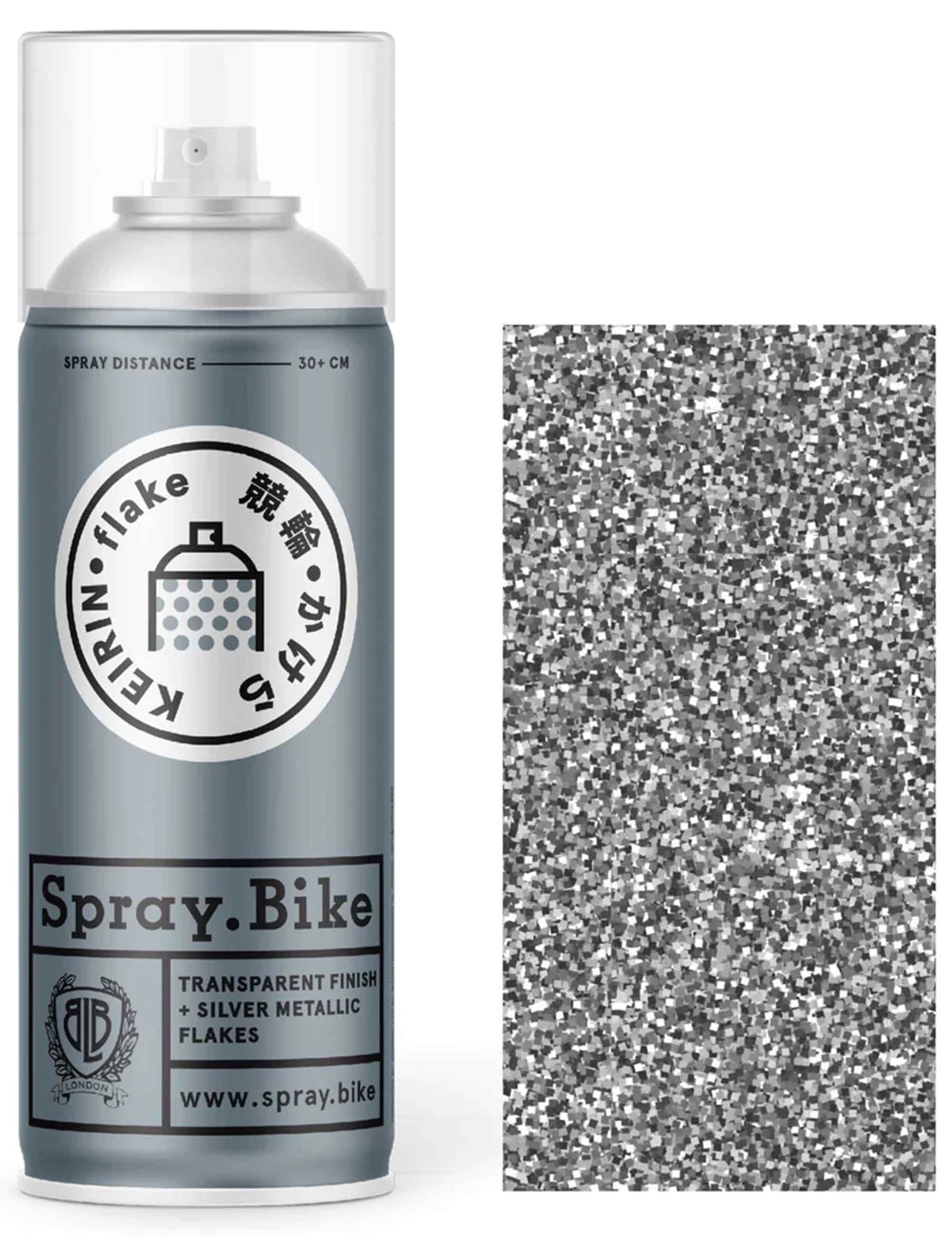 Spray Keirin Flake 400ml - Pikapika Silver