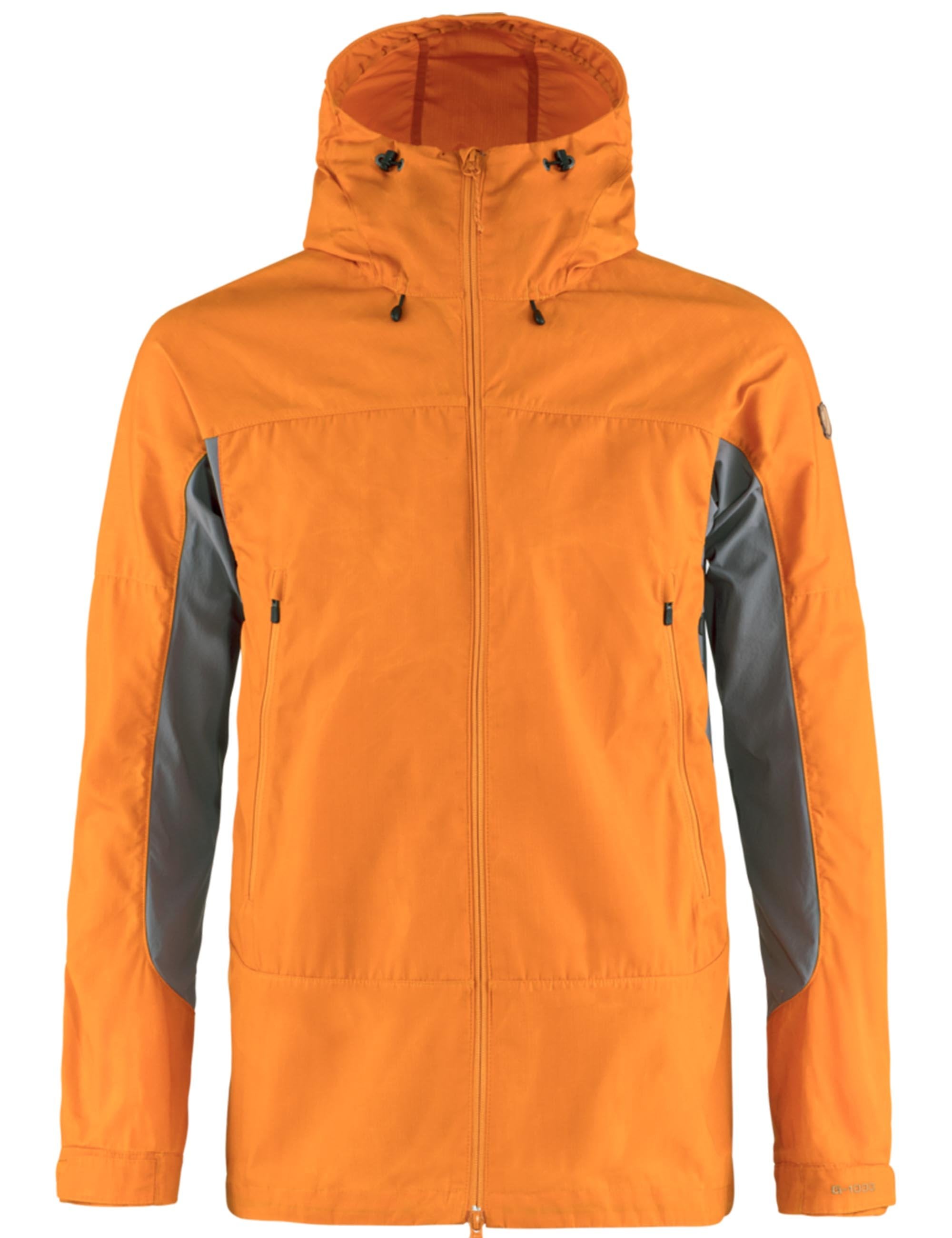 Abisko Lite Trekking Jacket - Ember Orange-Super Grey
