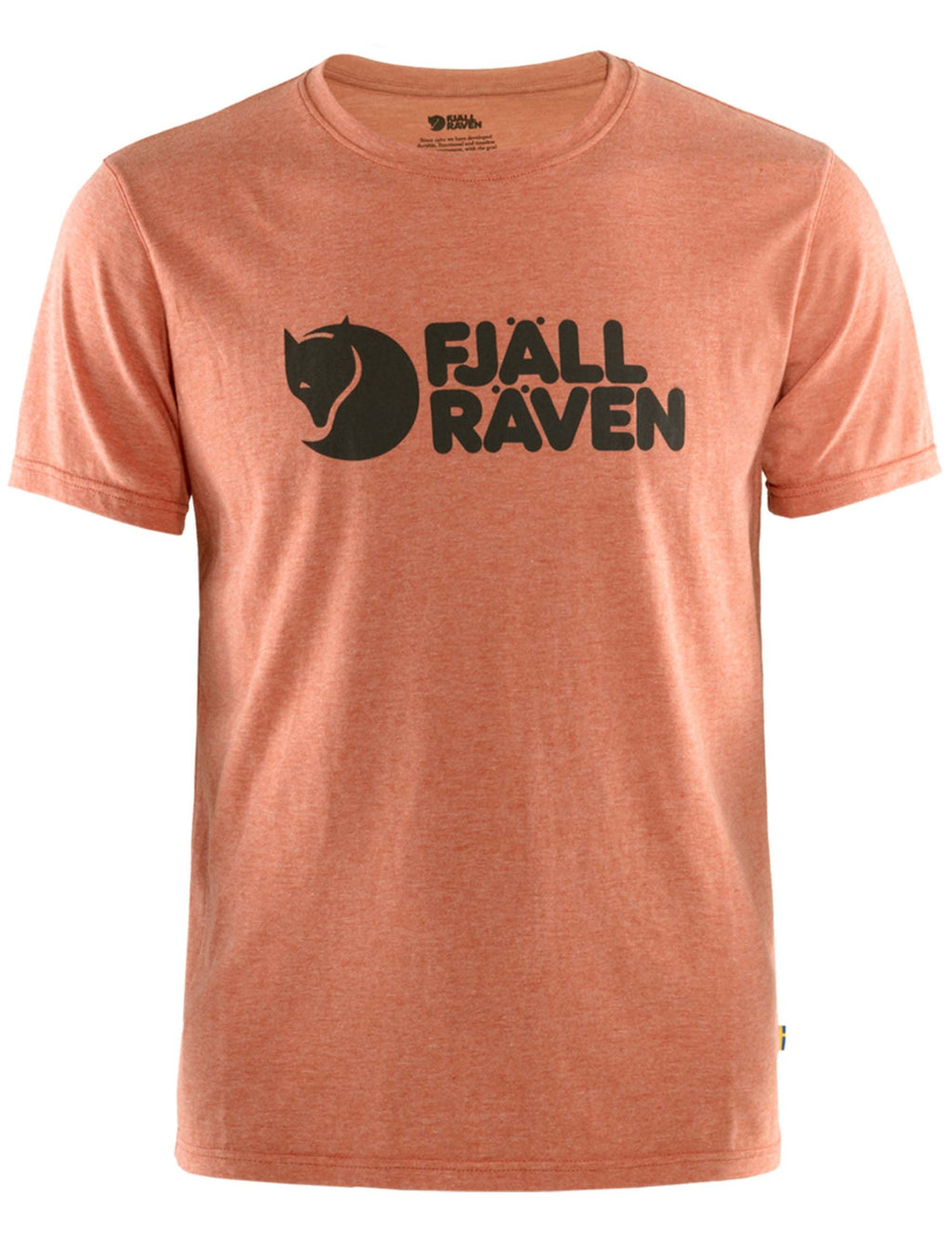 Fjallraven Logo T-Shirt - Rowan Red Melange