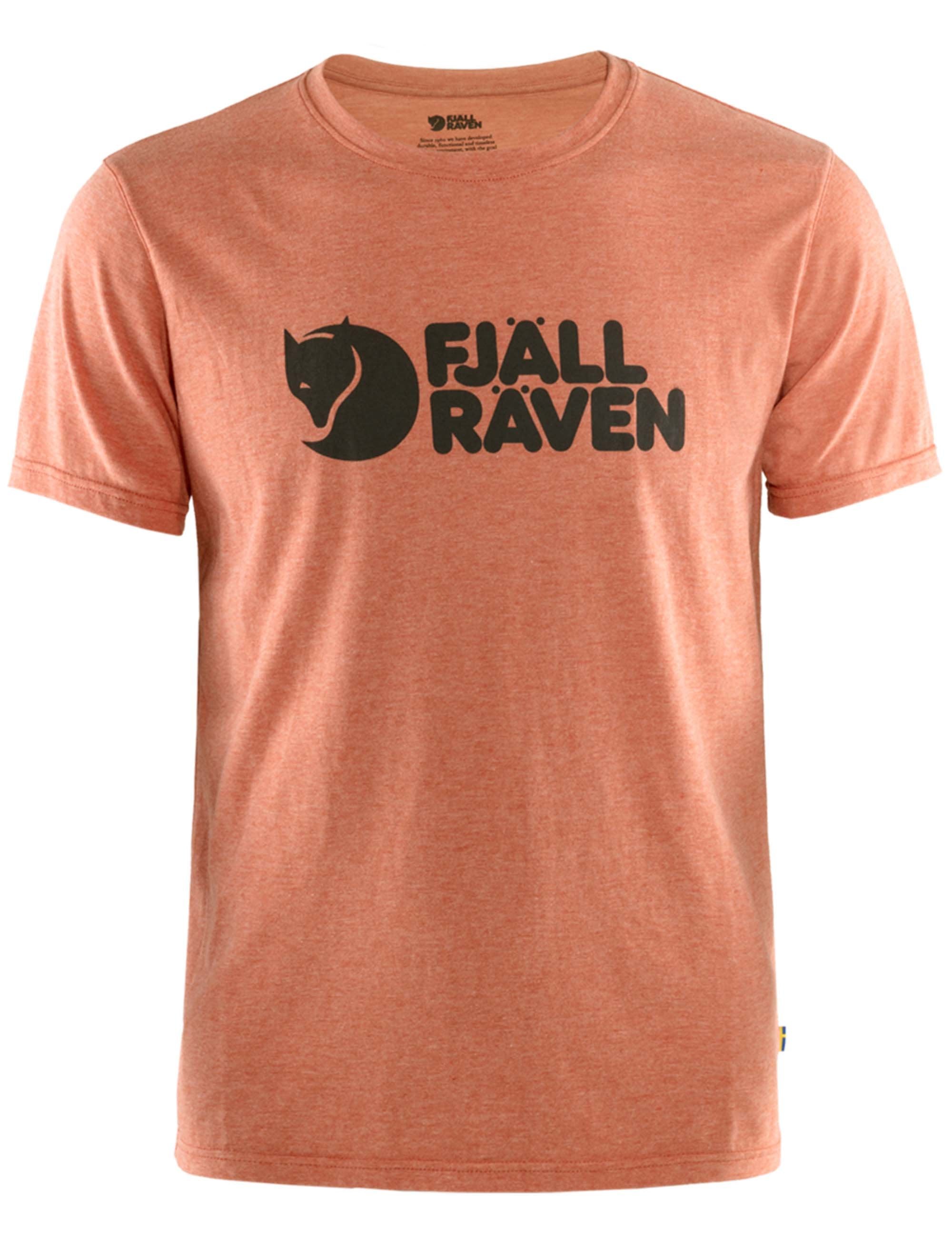 Fjallraven Logo T-Shirt - Rowan Red Melange