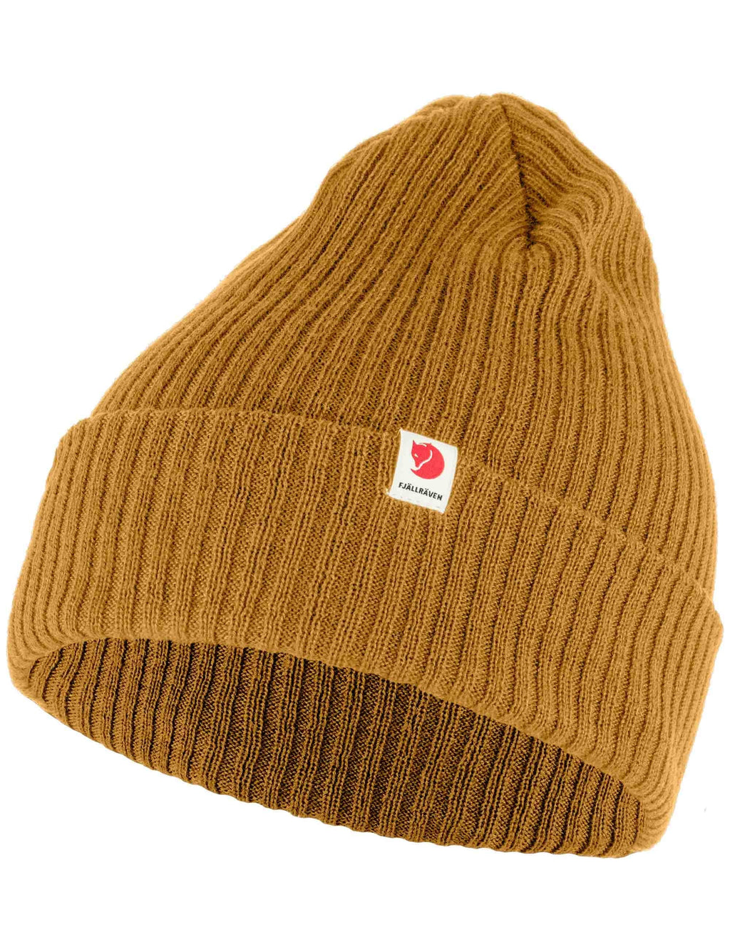 Fjallraven Rib Beanie Hat - Acorn