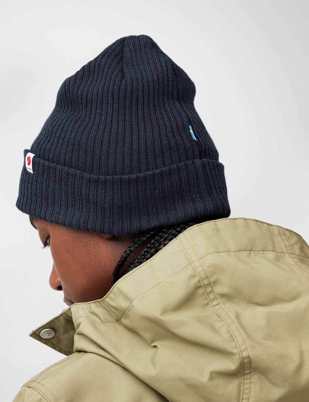 Fjallraven Rib Beanie Hat - Acorn