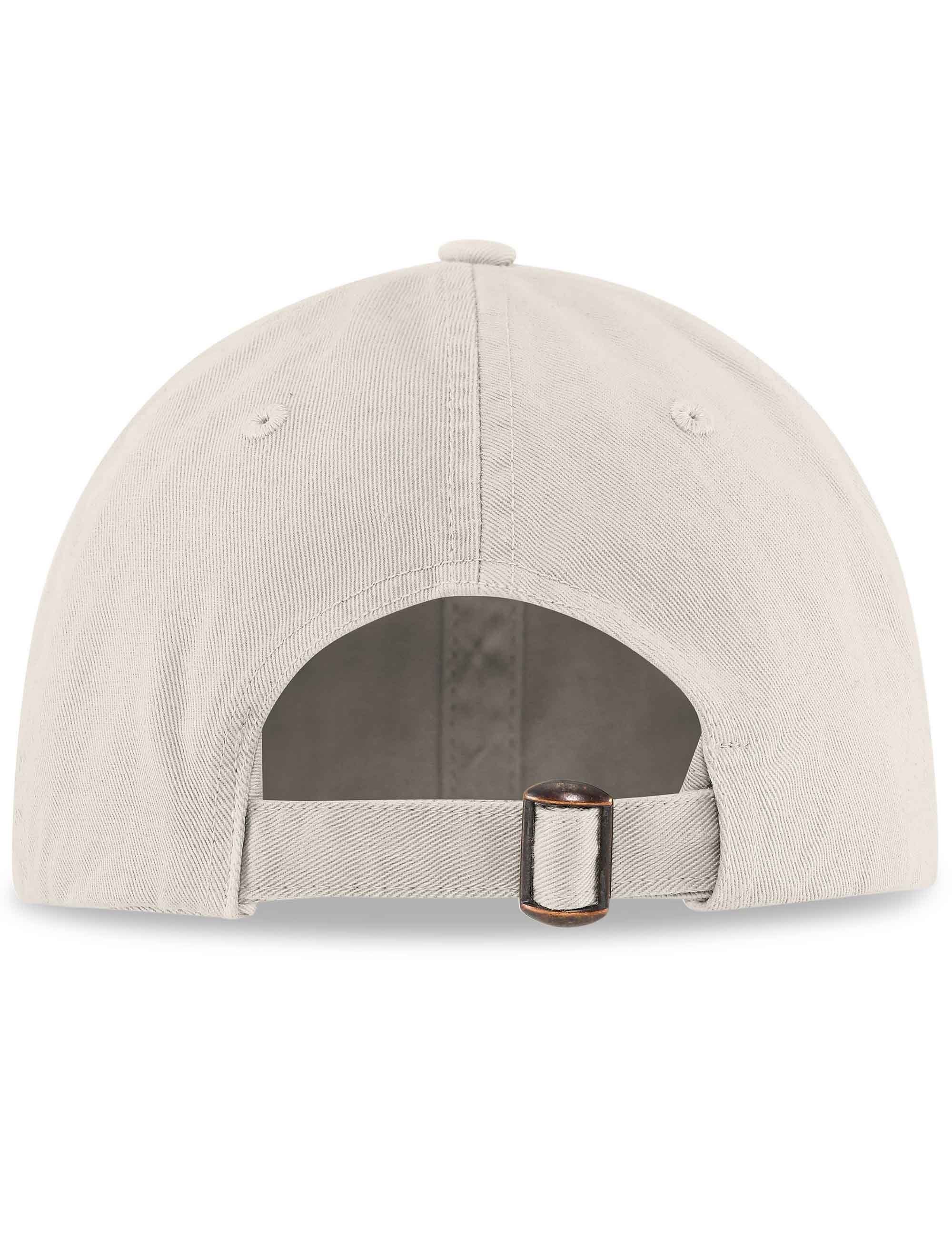 Organic 6 Panel Cap - Ivory White