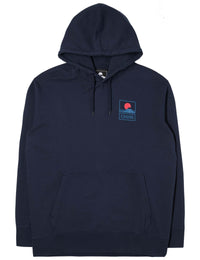 Sunset on Mt Fuji Hooded Sweat - Navy Blazer