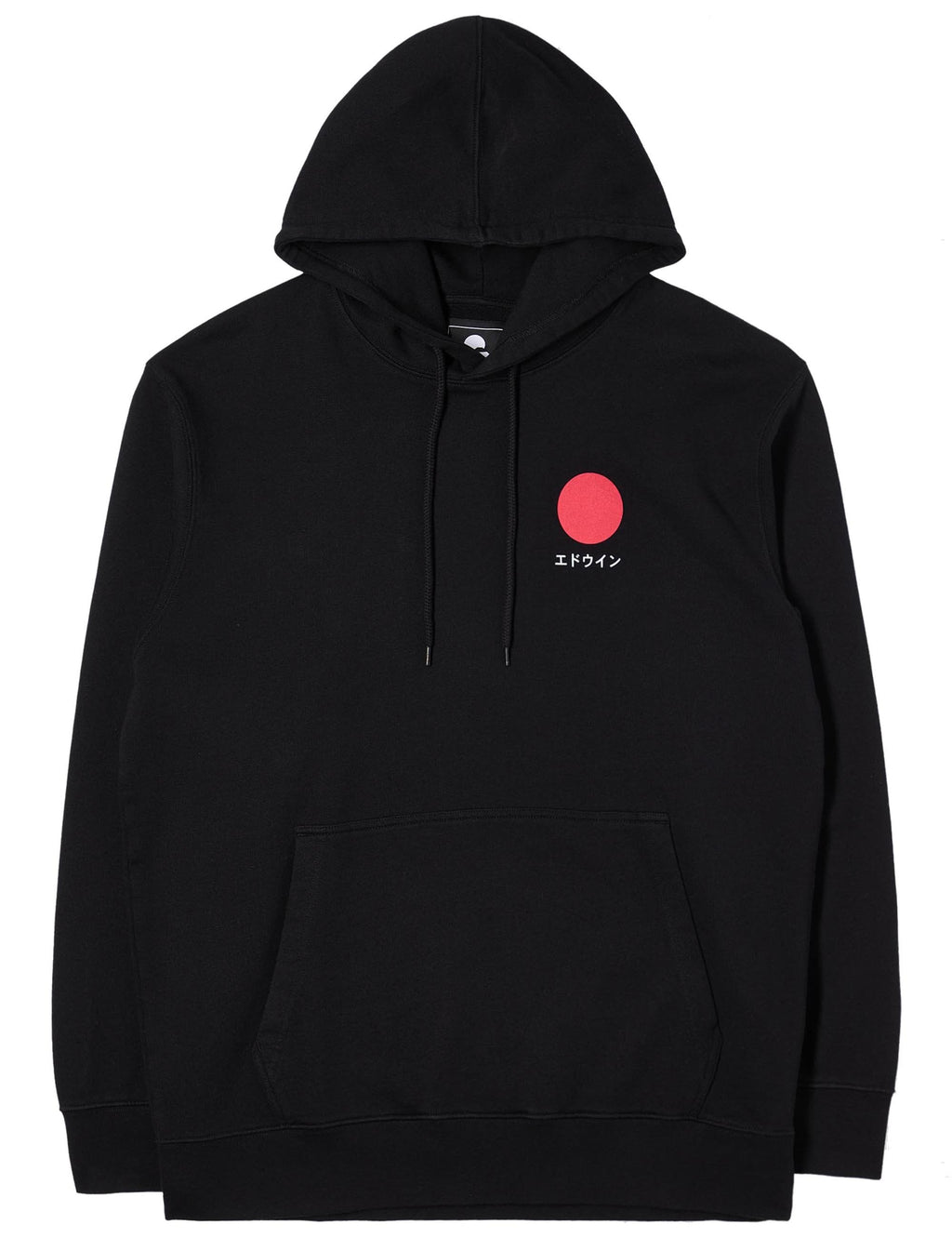 Japanese Sun Hooded Sweat - Black