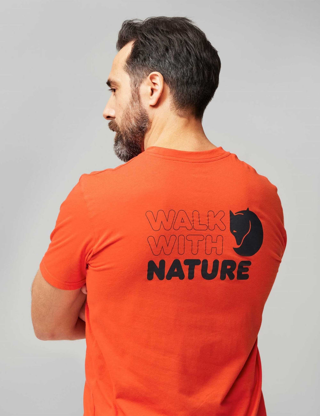 Walk With Nature T-Shirt - Flame Orange