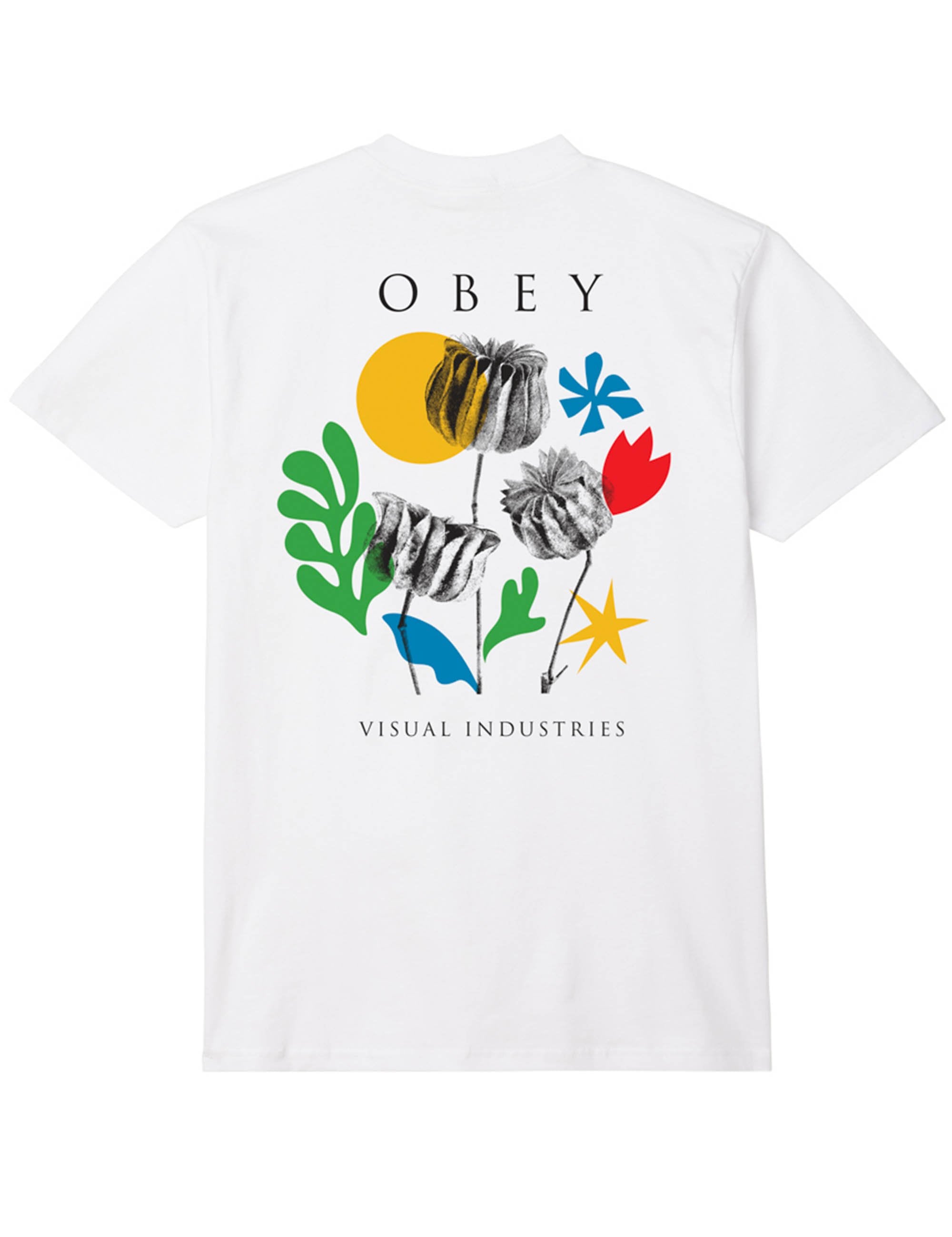 Flowers Papers Scissors Classic T-Shirt - White