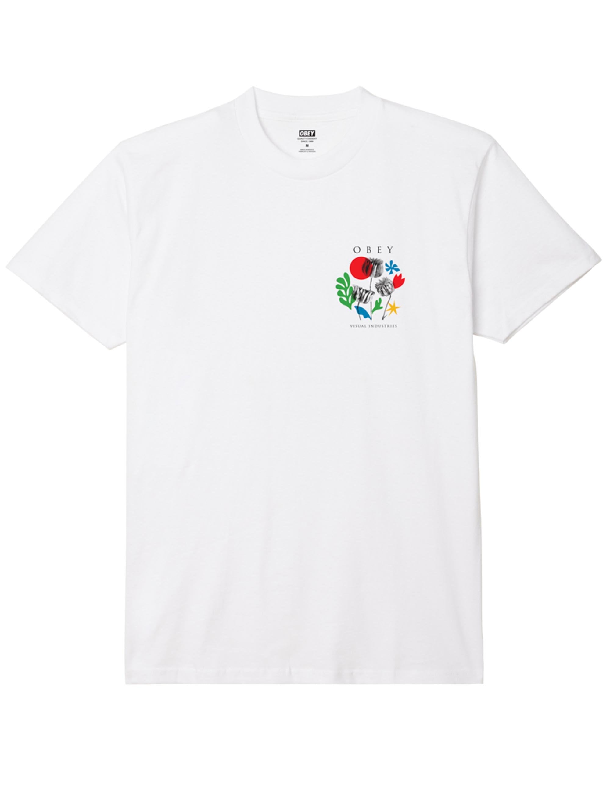 Flowers Papers Scissors Classic T-Shirt - White