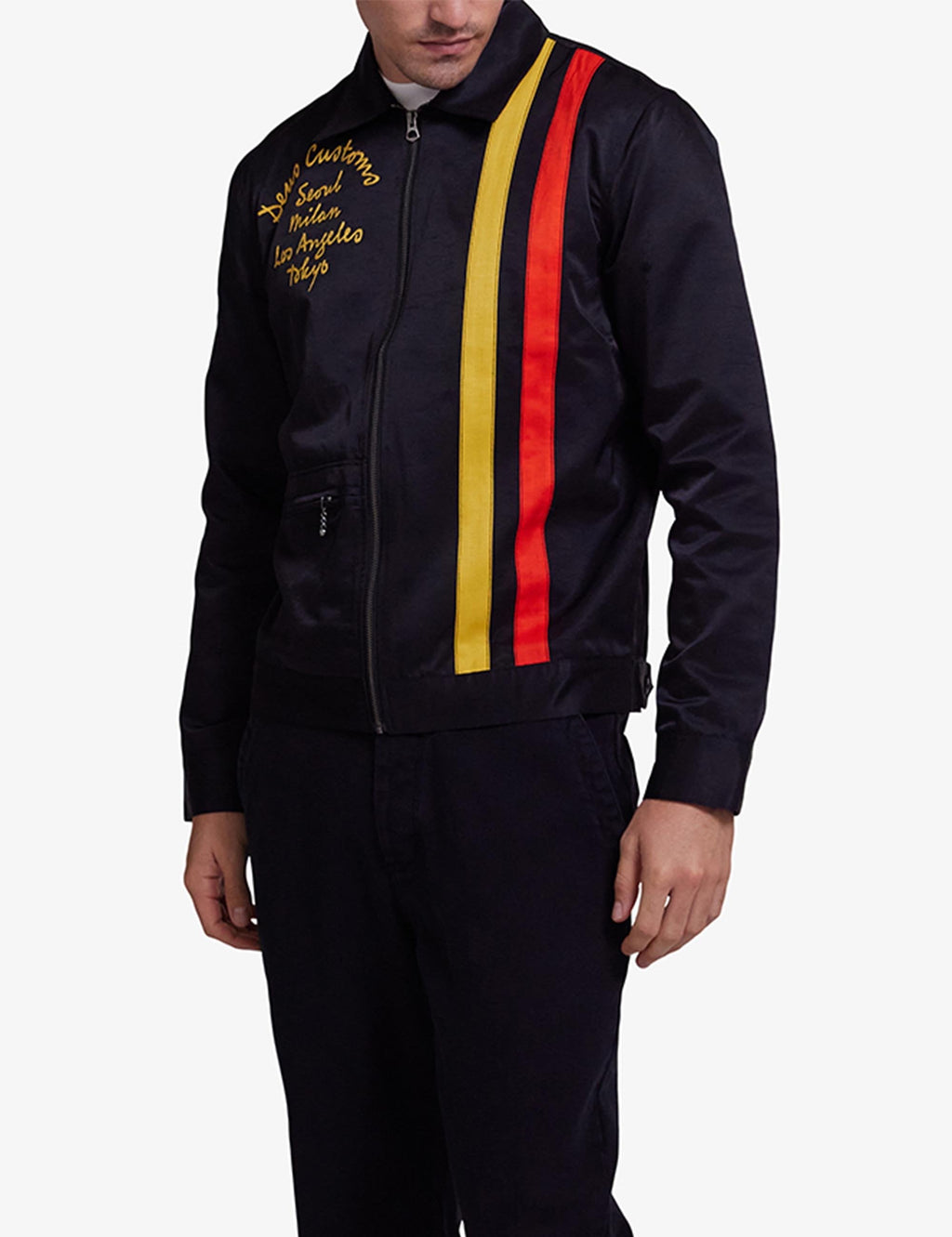 Chimes Racing Jacket - Black