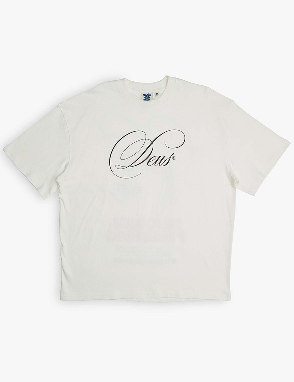 Caution T-Shirt - Vintage White