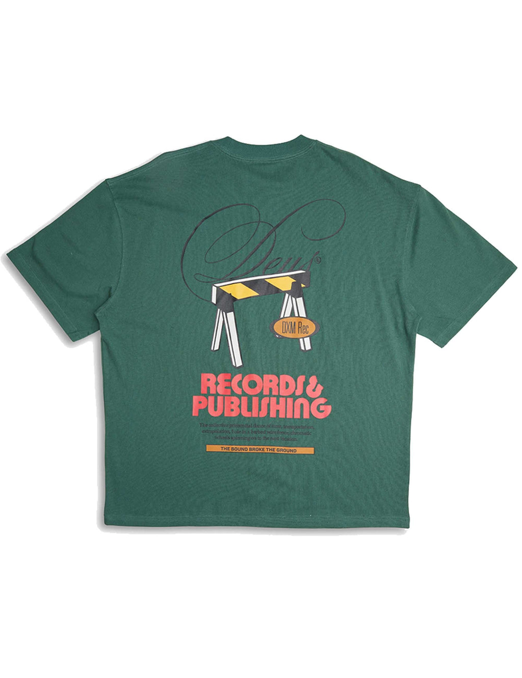 Caution T-Shirt - Work Green