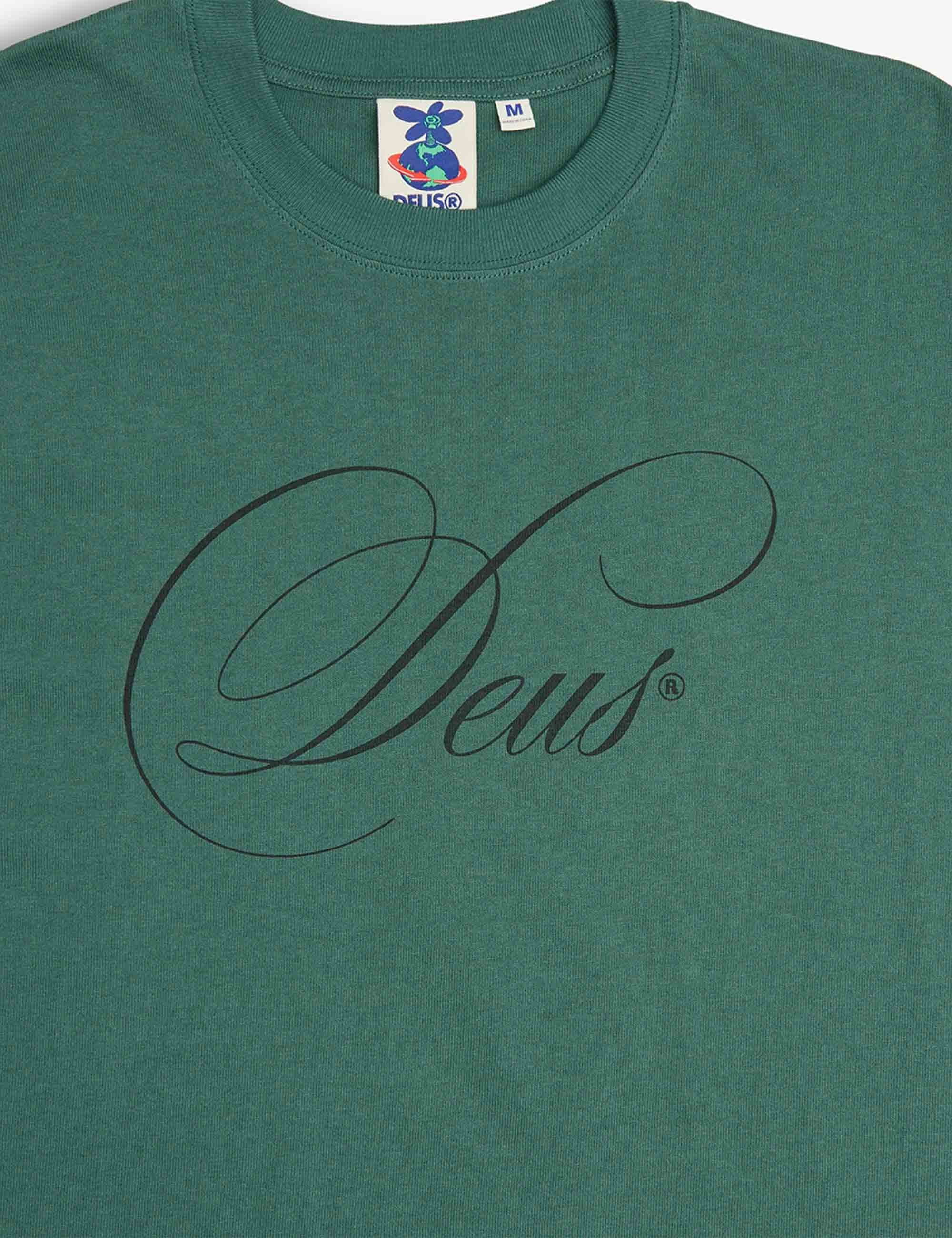 Deus Ex Machina Caution T-Shirt - Work Green