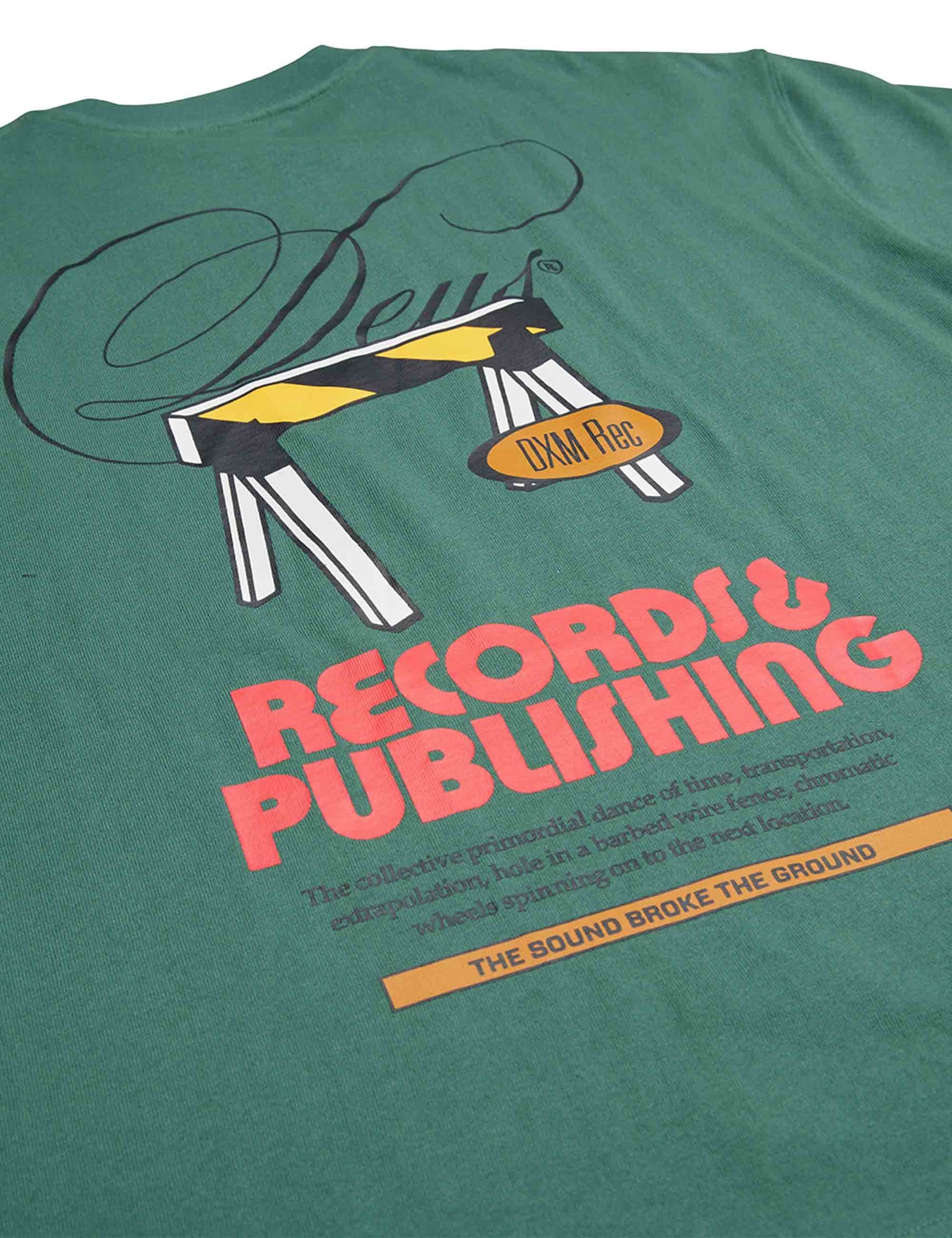 Deus Ex Machina Caution T-Shirt - Work Green