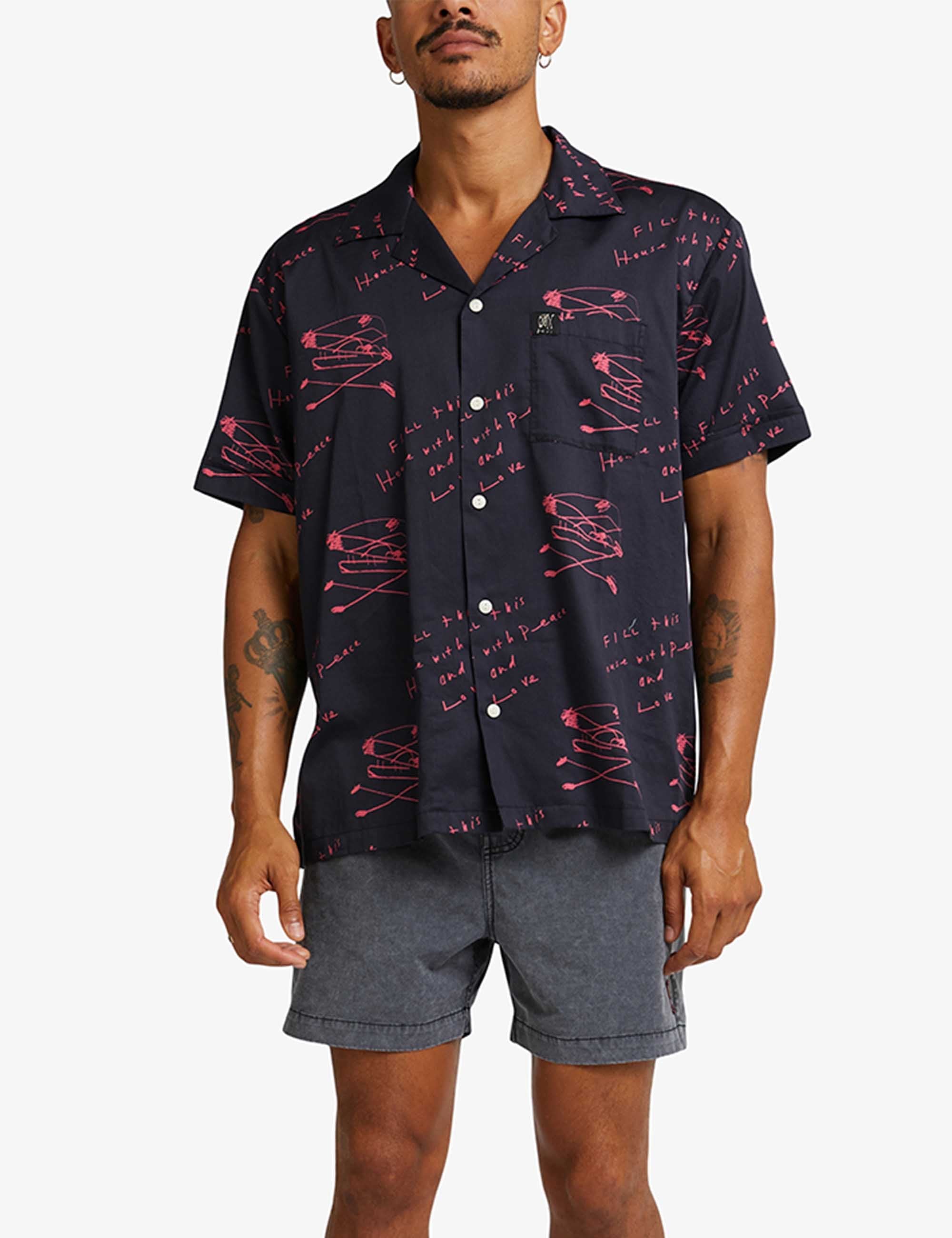 Old House Shirt - Red