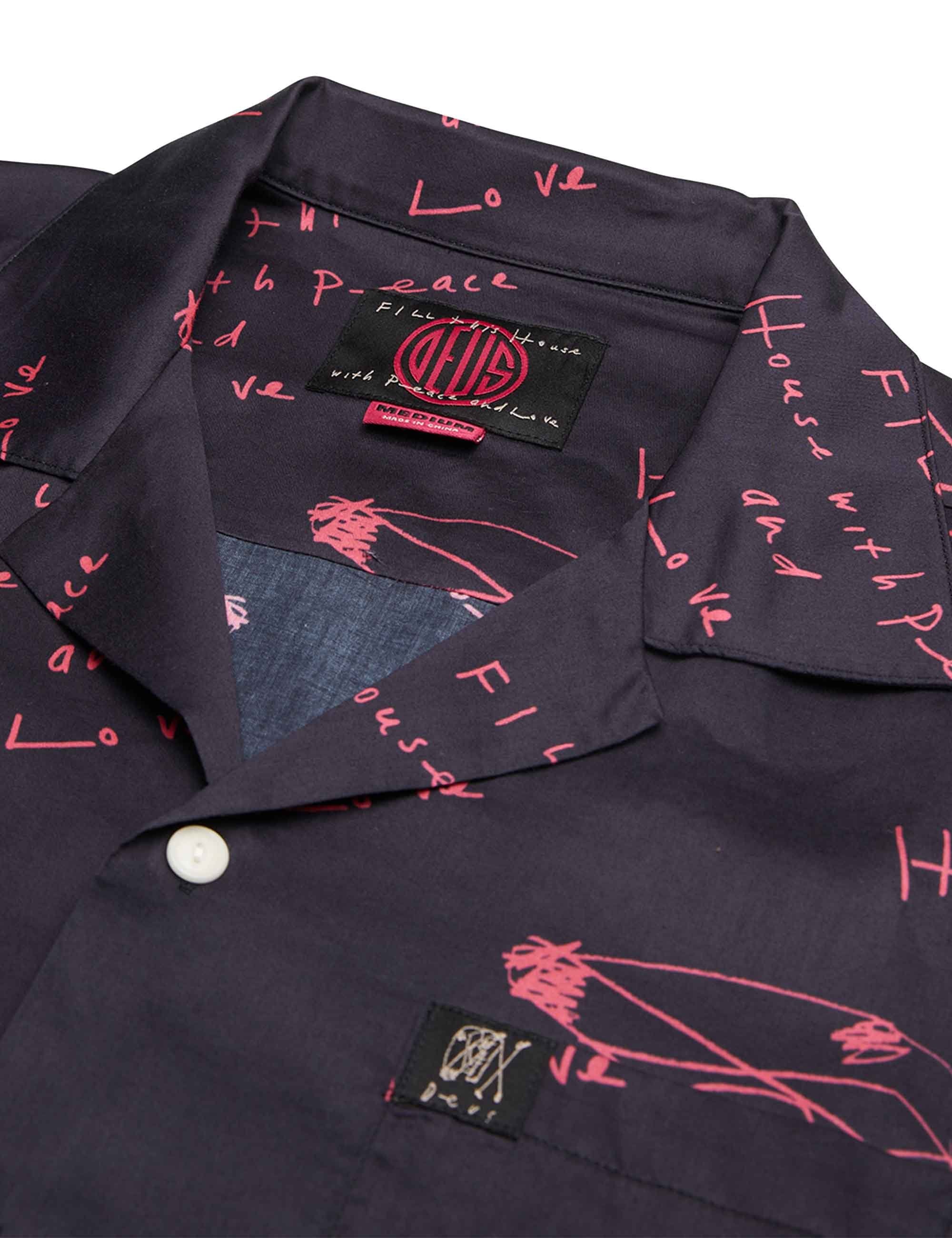 Deus Ex Machina Old House Shirt - Red