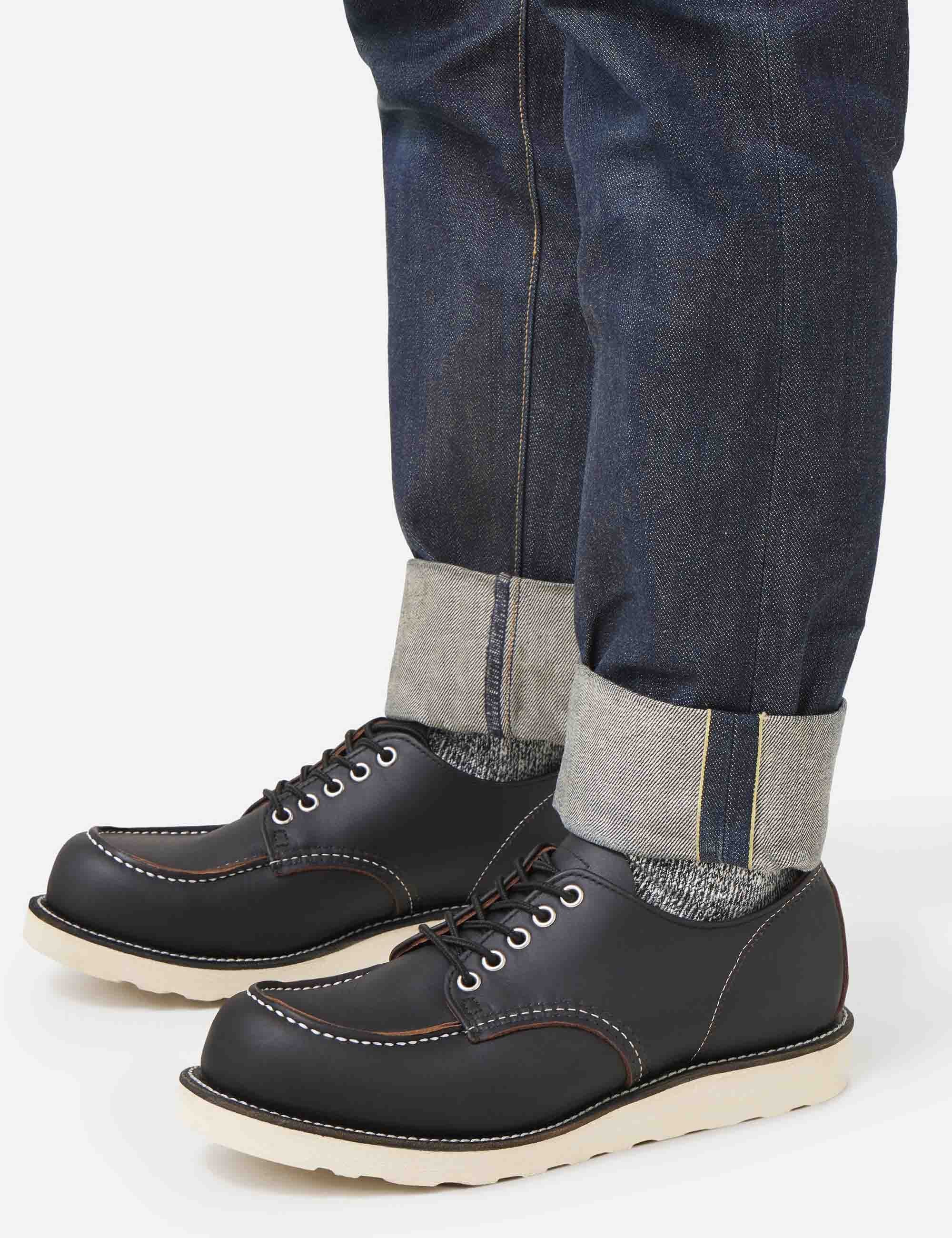 Red Wing 8090 Heritage Work Classic Oxford Shoe - Black Prairie