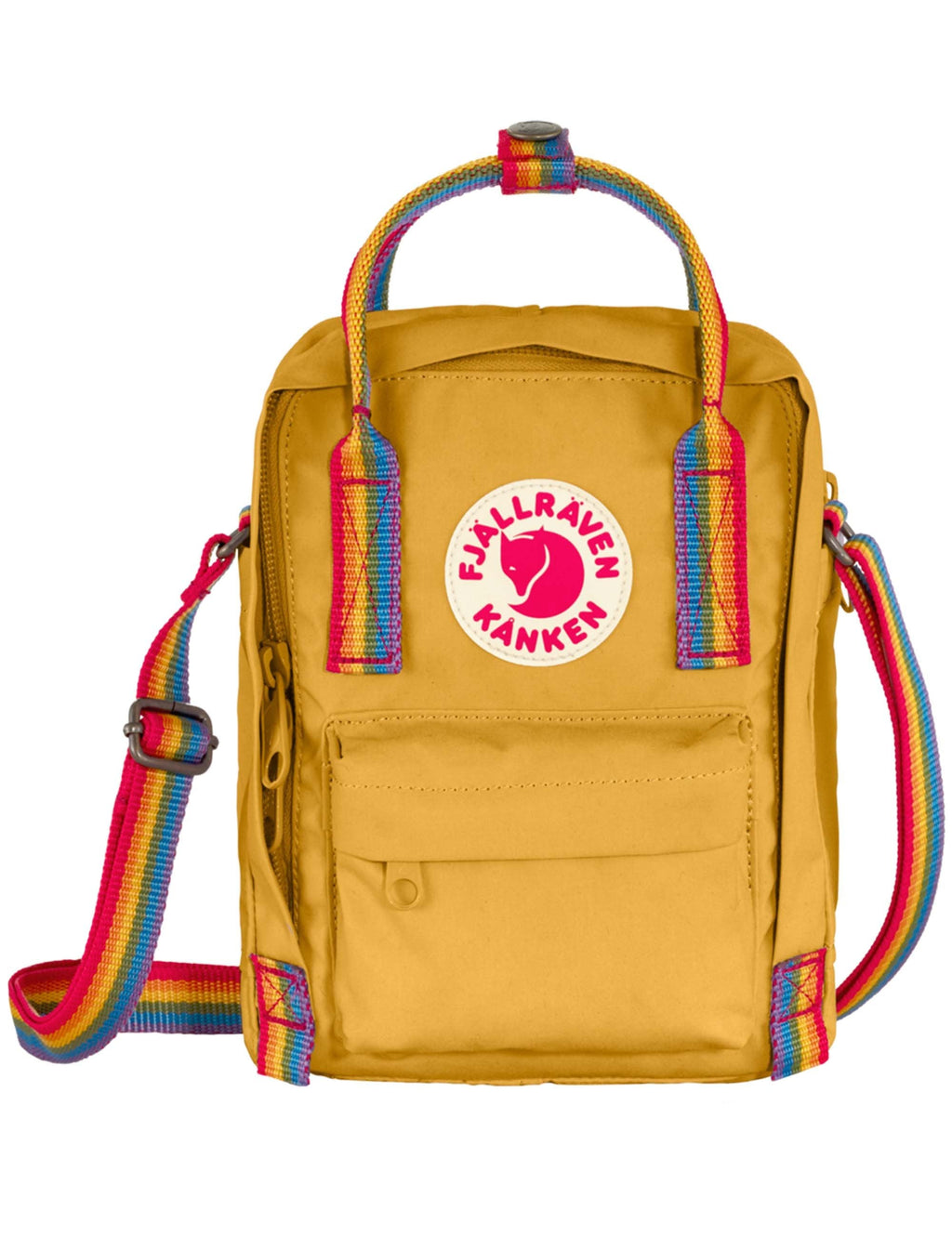 Kanken Sling Rainbow 2.5L Bag - Ochre-Rainbow Pattern