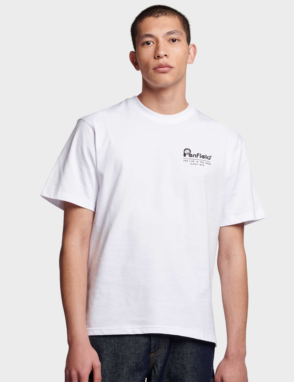 Valley Back Print T-Shirt - White